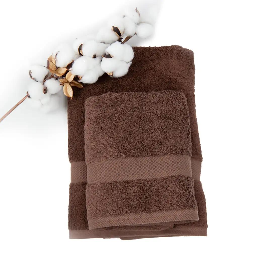 Towel "Honey" (470 g/m2) Brown, 50x90 - Photo 3