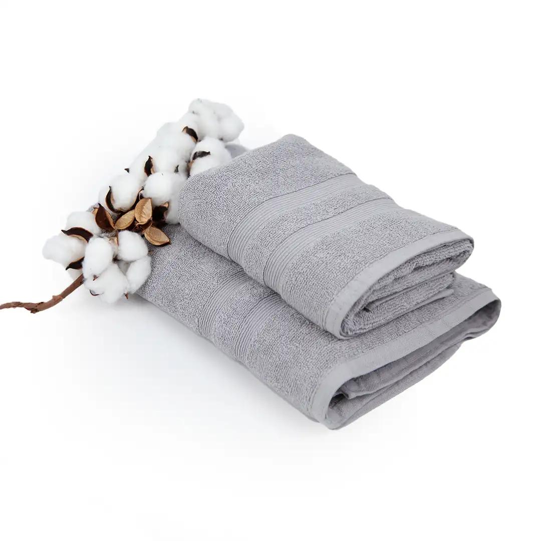 Towel "Tender Touch" Silver, 70x140 - Photo 2