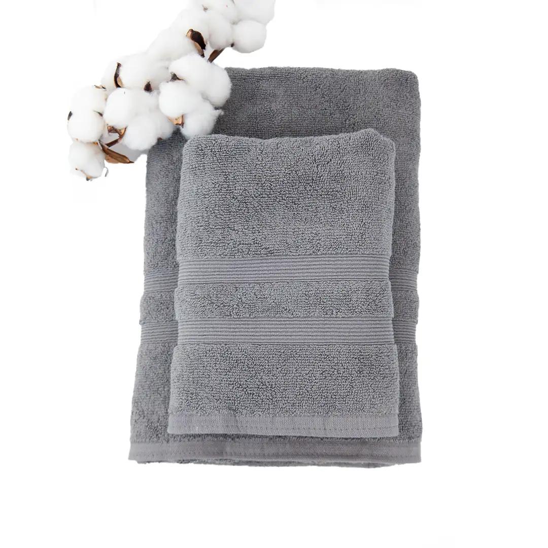 Towel "Tender Touch" Stone Gray, 70x140 - Photo 3