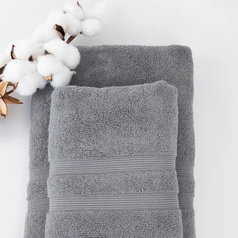 Towel "Tender Touch" Stone Gray, 70x140 - Photo 6