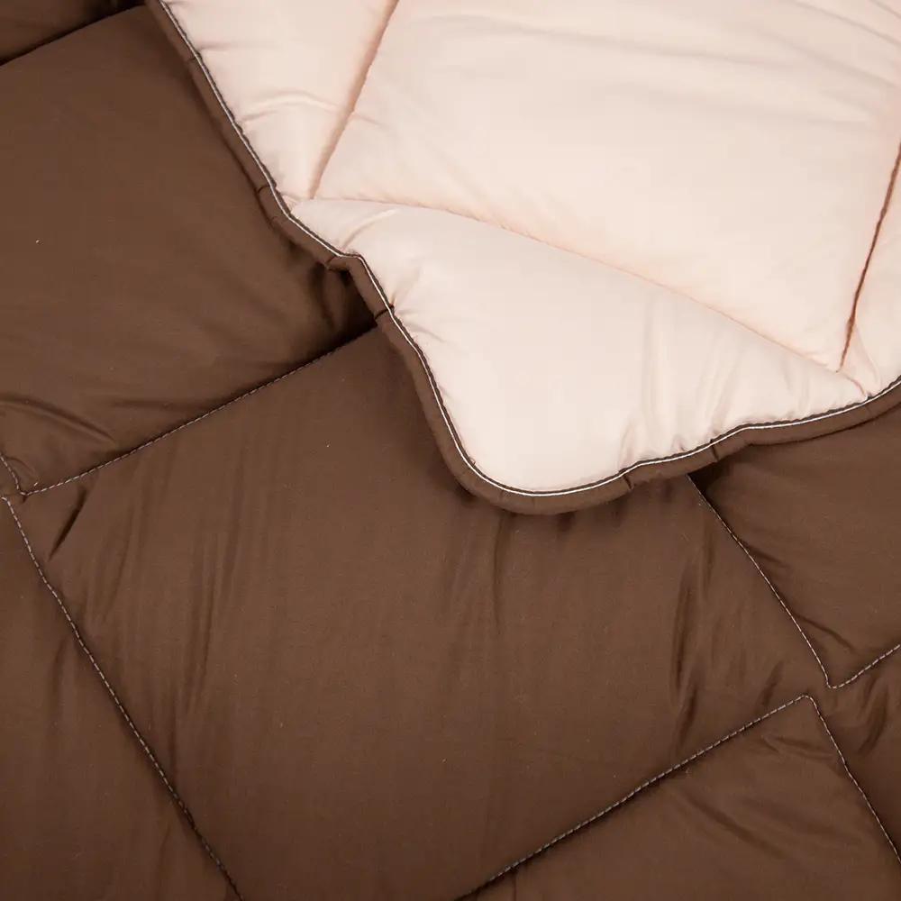 Ковдра "ALASKA" (450г/м2) Коричнева комбінована, 180x205 - Фото 5