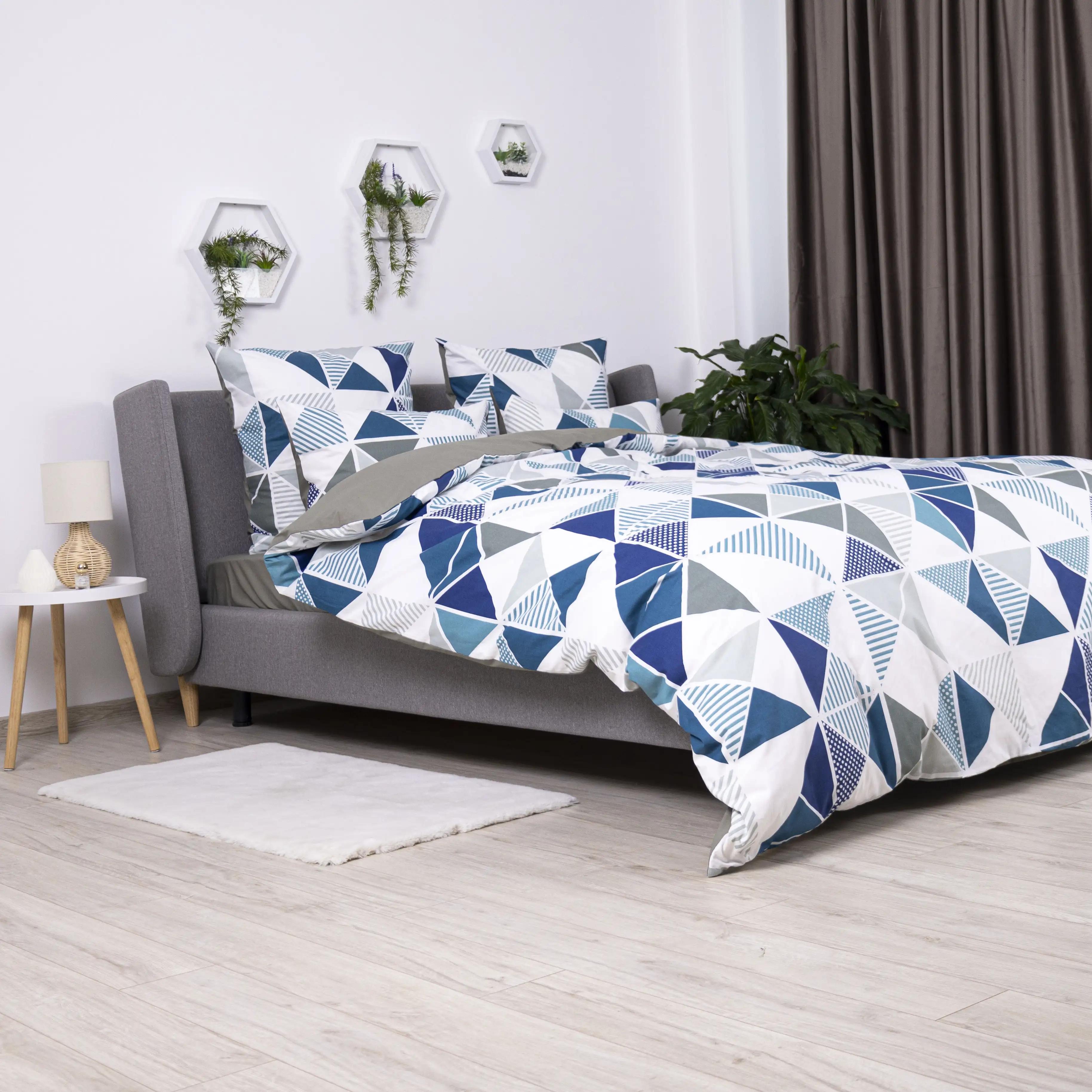 Bedding Set TEP "Soft dreams" Abstraktna ekspresiya, 70x70, euro - Photo 4