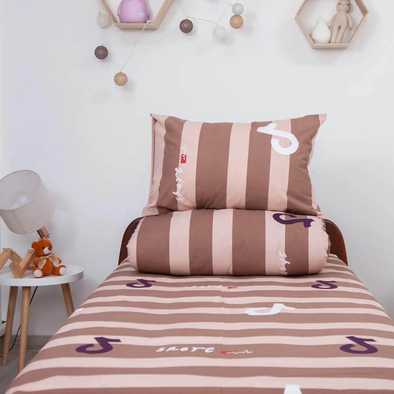 Постельное белье ТЕП "Soft dreams" Тренди (коричневый), 50x70, подростковая - Фото 6