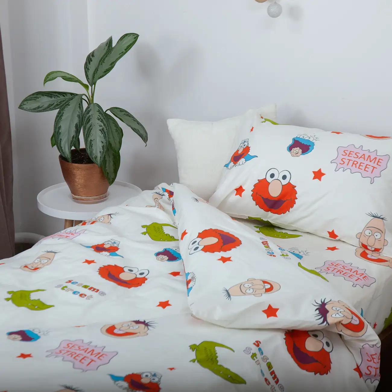 Постельное белье ТЕП "Soft dreams" Сезам Стрит, 50x70, подростковая - Фото 5