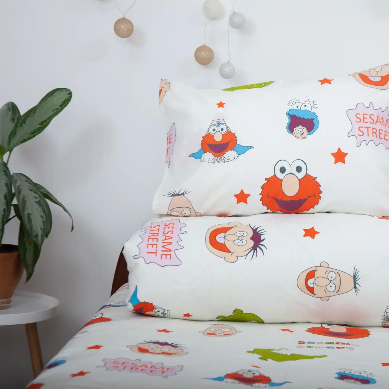 Постельное белье ТЕП "Soft dreams" Сезам Стрит, 50x70, подростковая - Фото 2