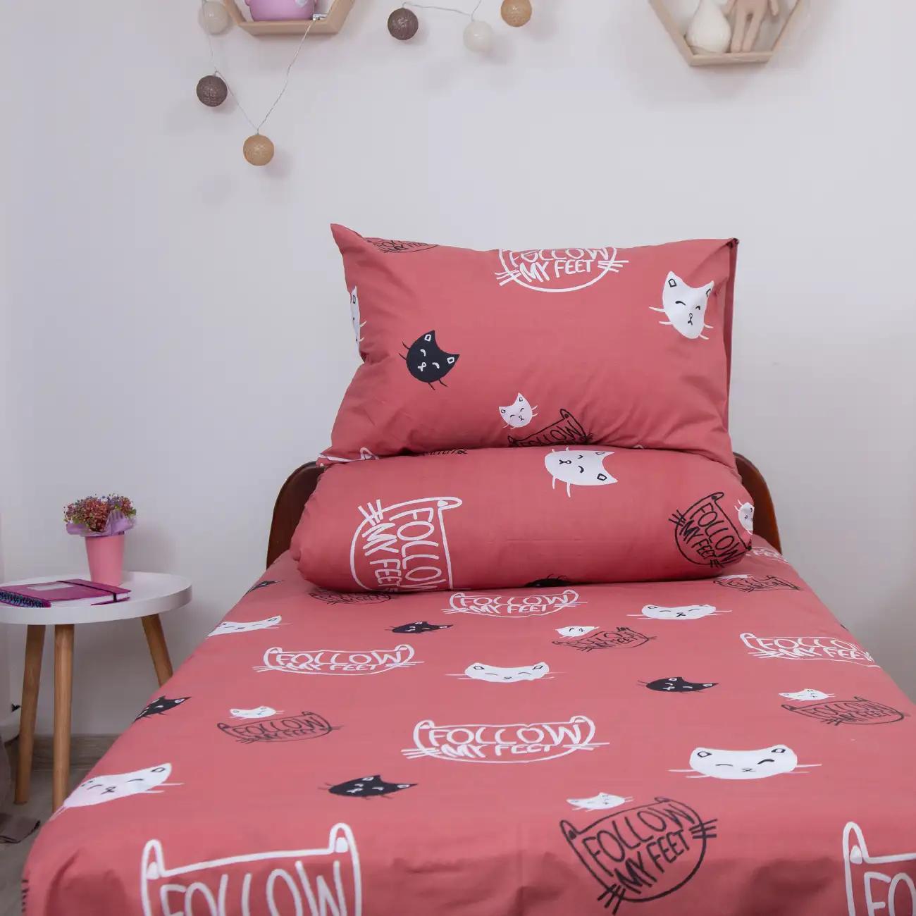 Постельное белье ТЕП "Soft dreams" Котята (коричневый), 50x70, подростковая - Фото 6