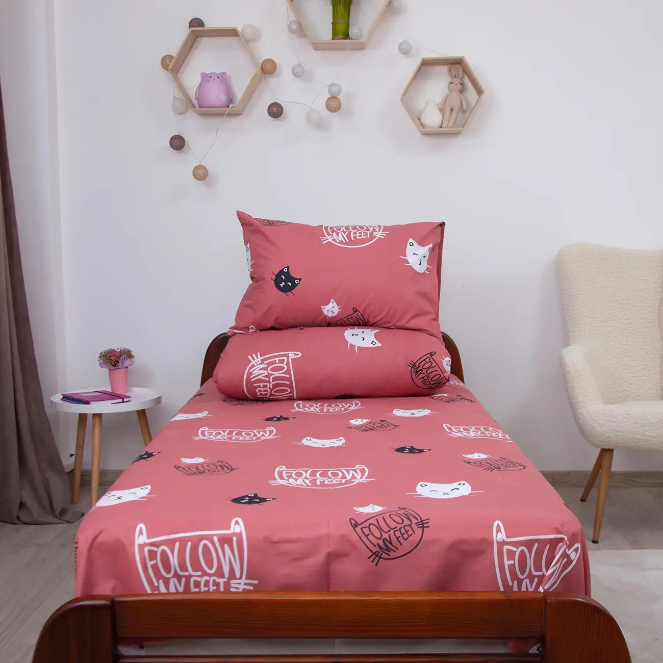 Постельное белье ТЕП "Soft dreams" Котята (коричневый), 50x70, подростковая - Фото 7