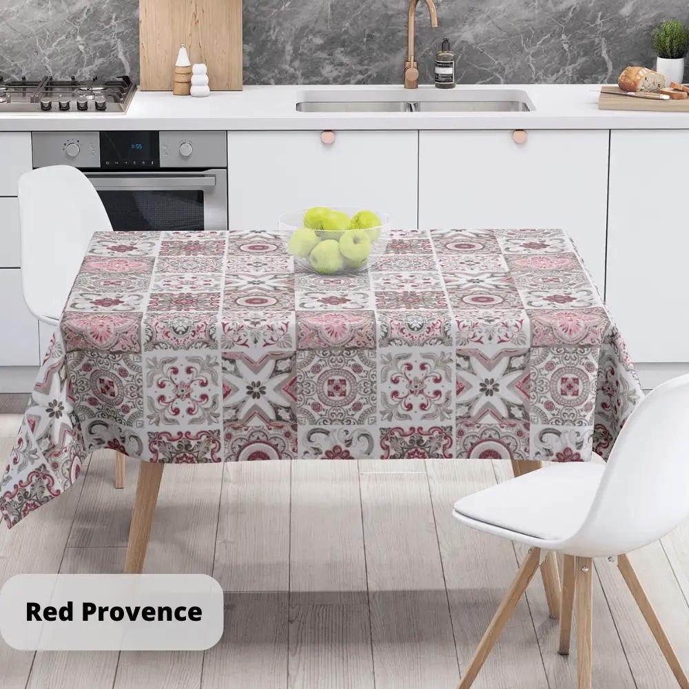 Скатертина "Panama" водовідштовхуюча Red Provence