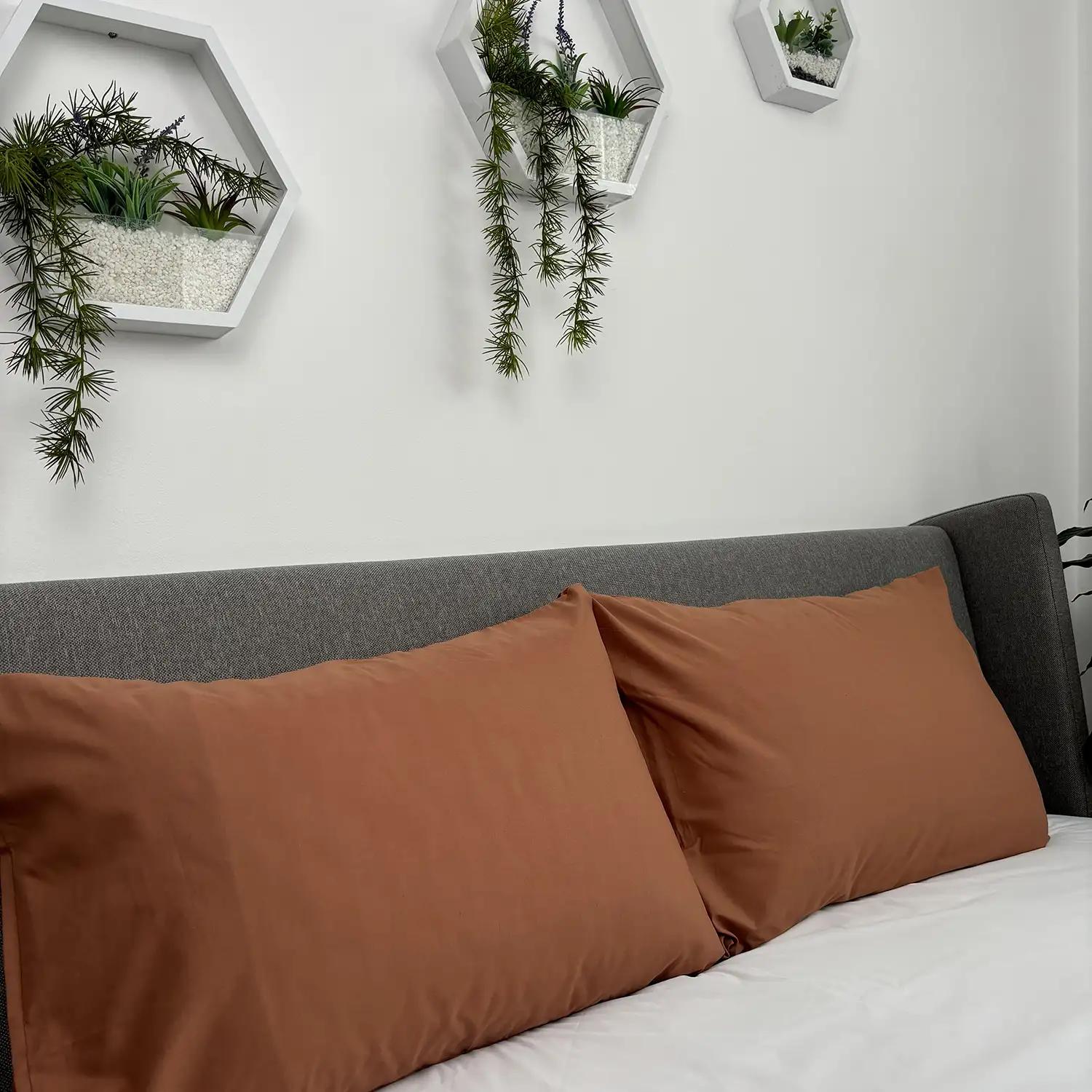 Pillowcases "TEP" twist Caramel, 50x70 - Photo 3