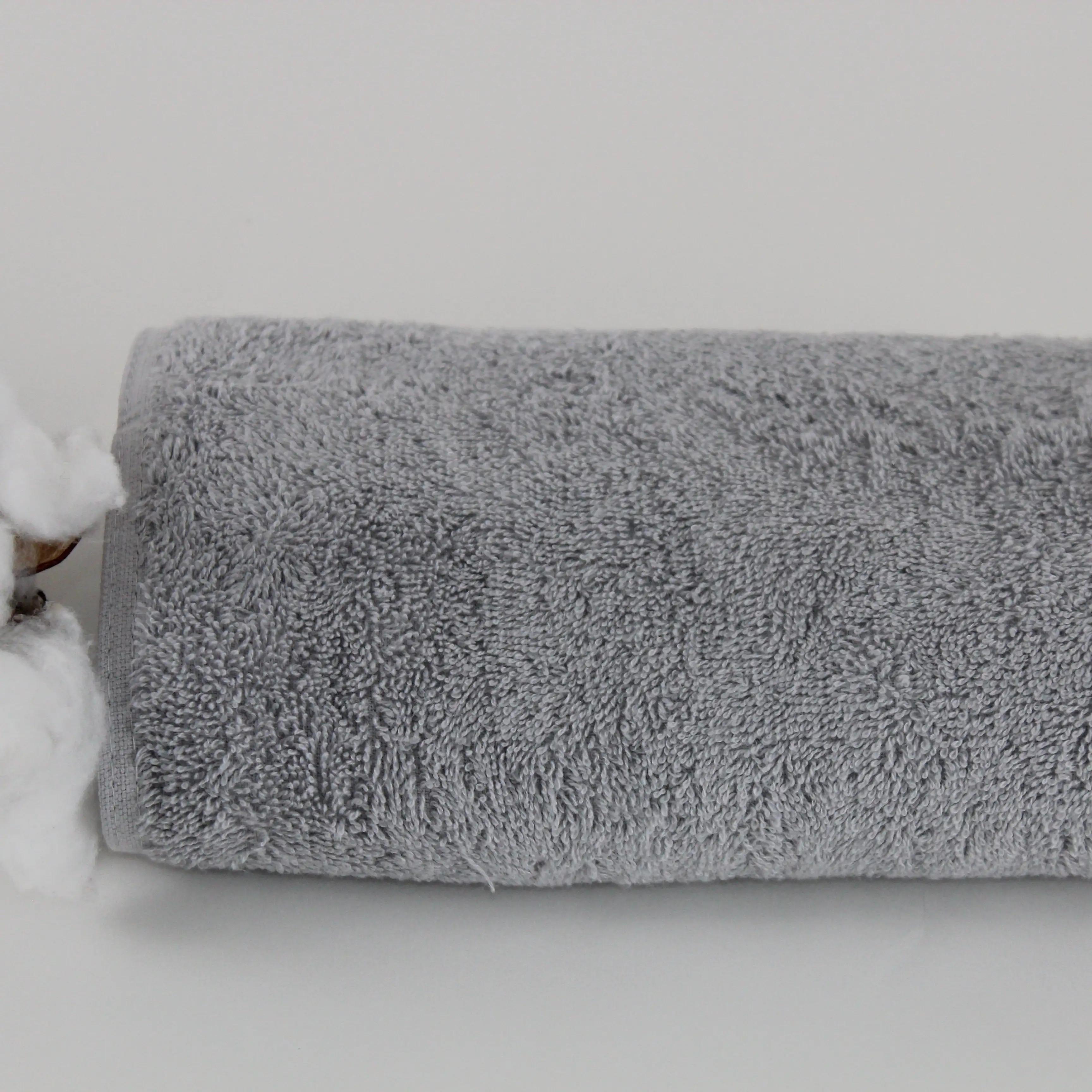 Рушник "Aurora" (450 г/м2) Light grey, 70x140