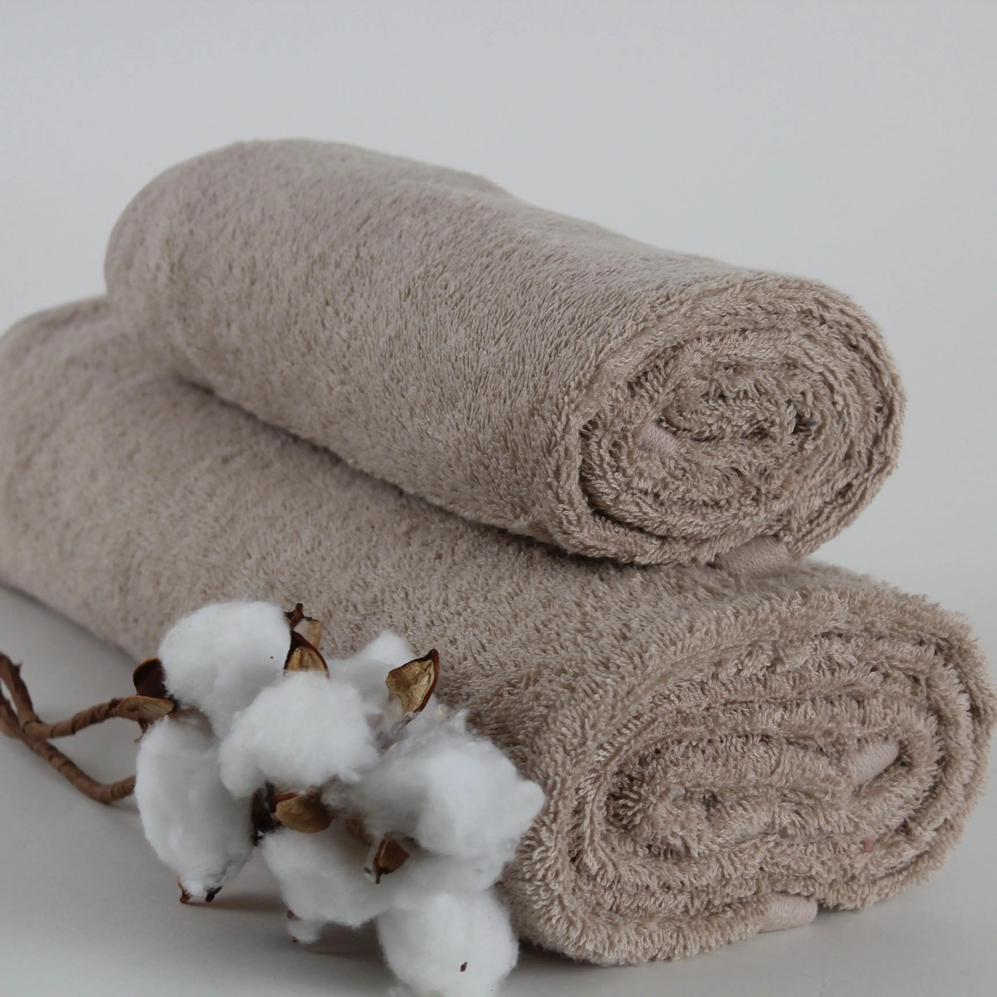 Towel “Aurora” (450 g/m2) Latte, 70x140 - Photo 5