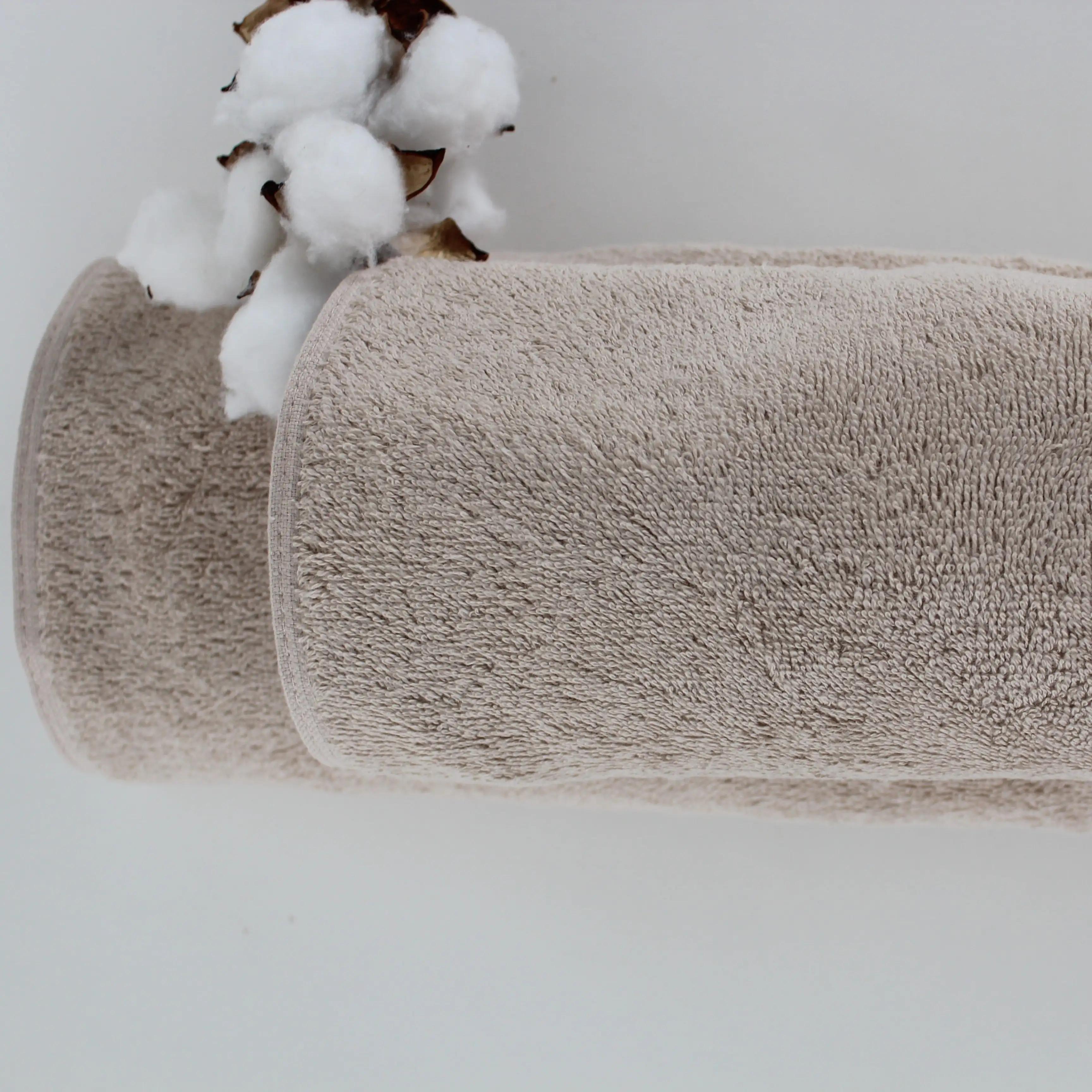 Towel “Aurora” (450 g/m2) Latte, 70x140 - Photo 4