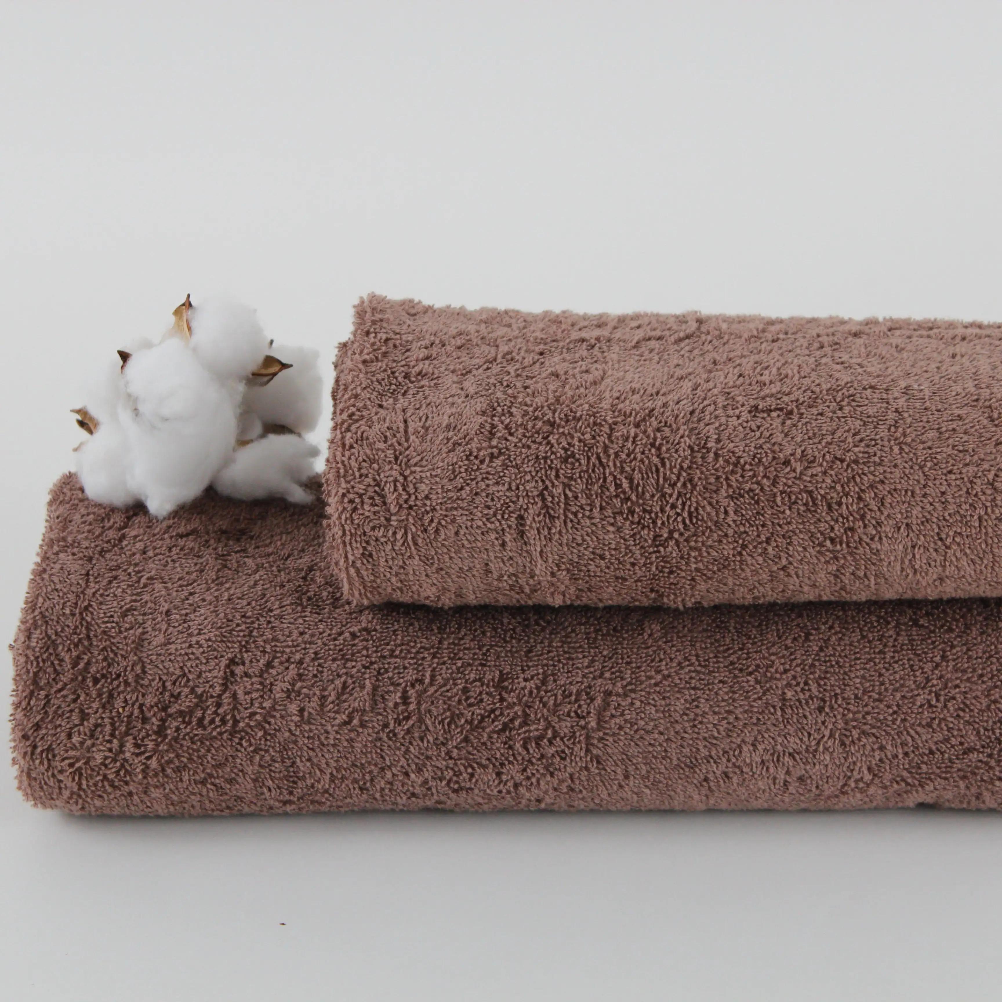 Towel “Aurora” (450 g/m2) Milk chocolate, 70x140