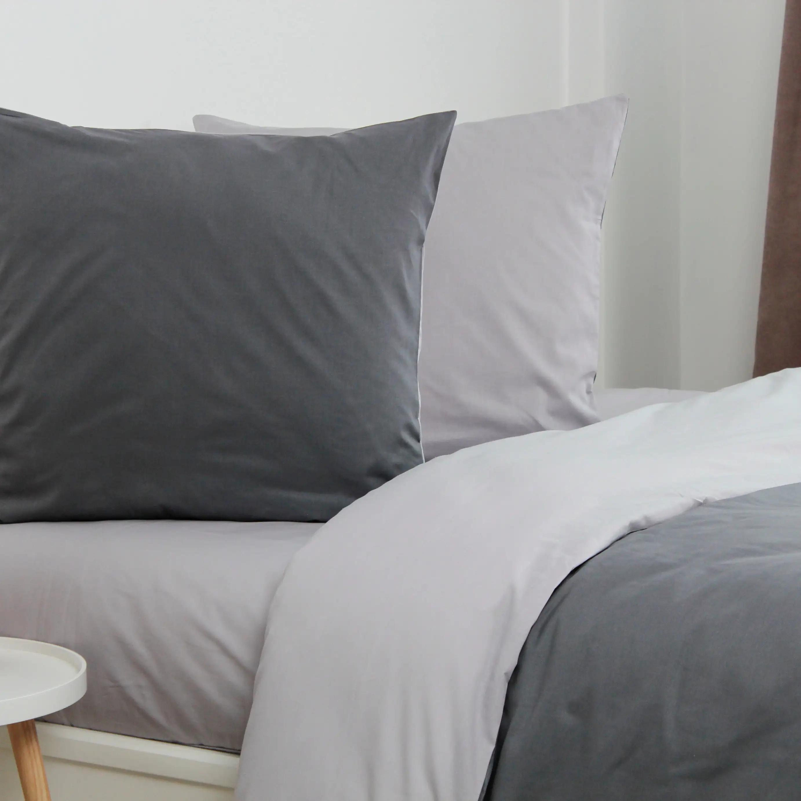 Комплект постельного белья ТЕП "Happy Sleep" Dark Gray, евро - Фото 4