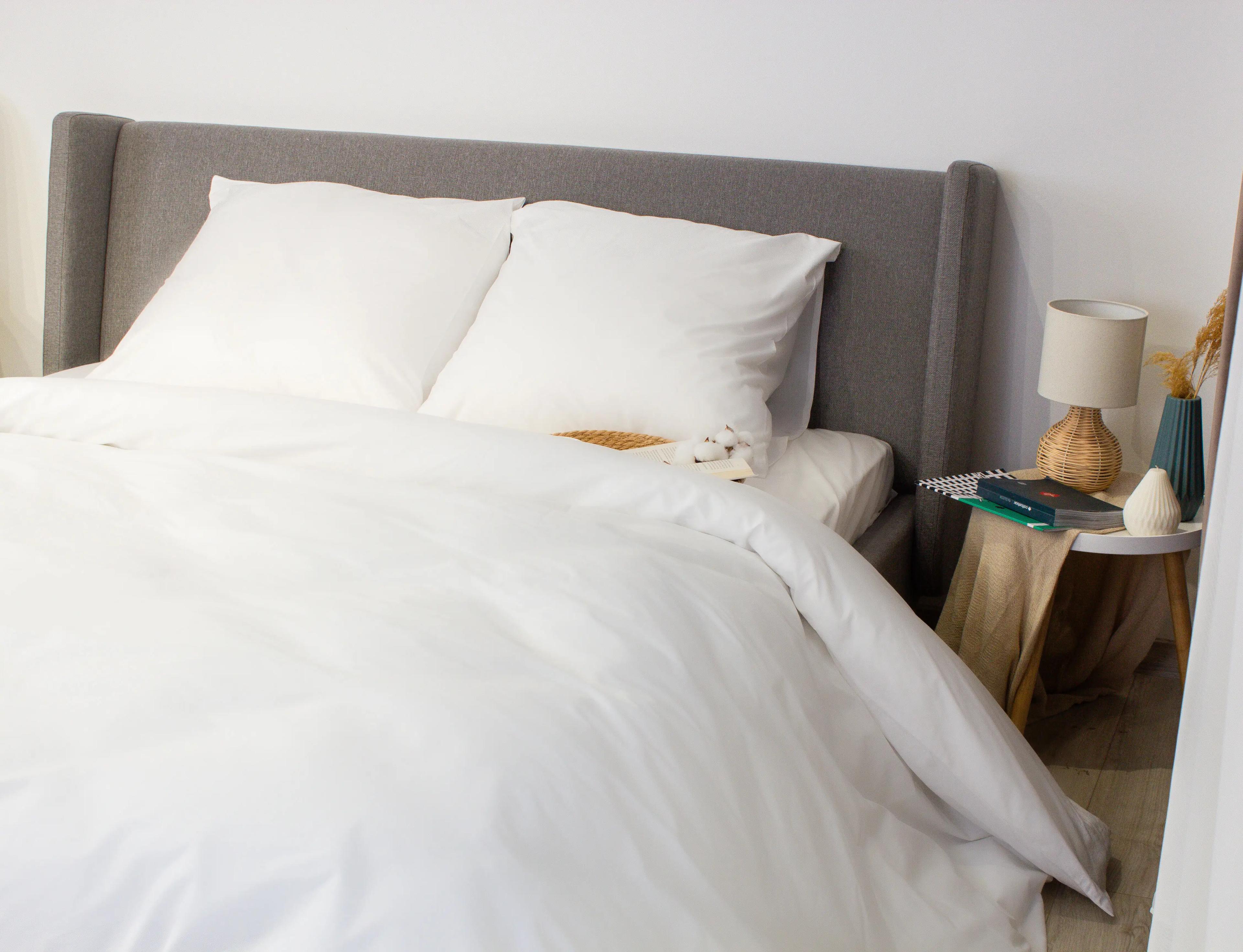 Bed Linen Set TEP "Happy Sleep" Optical White, euro - Photo 4