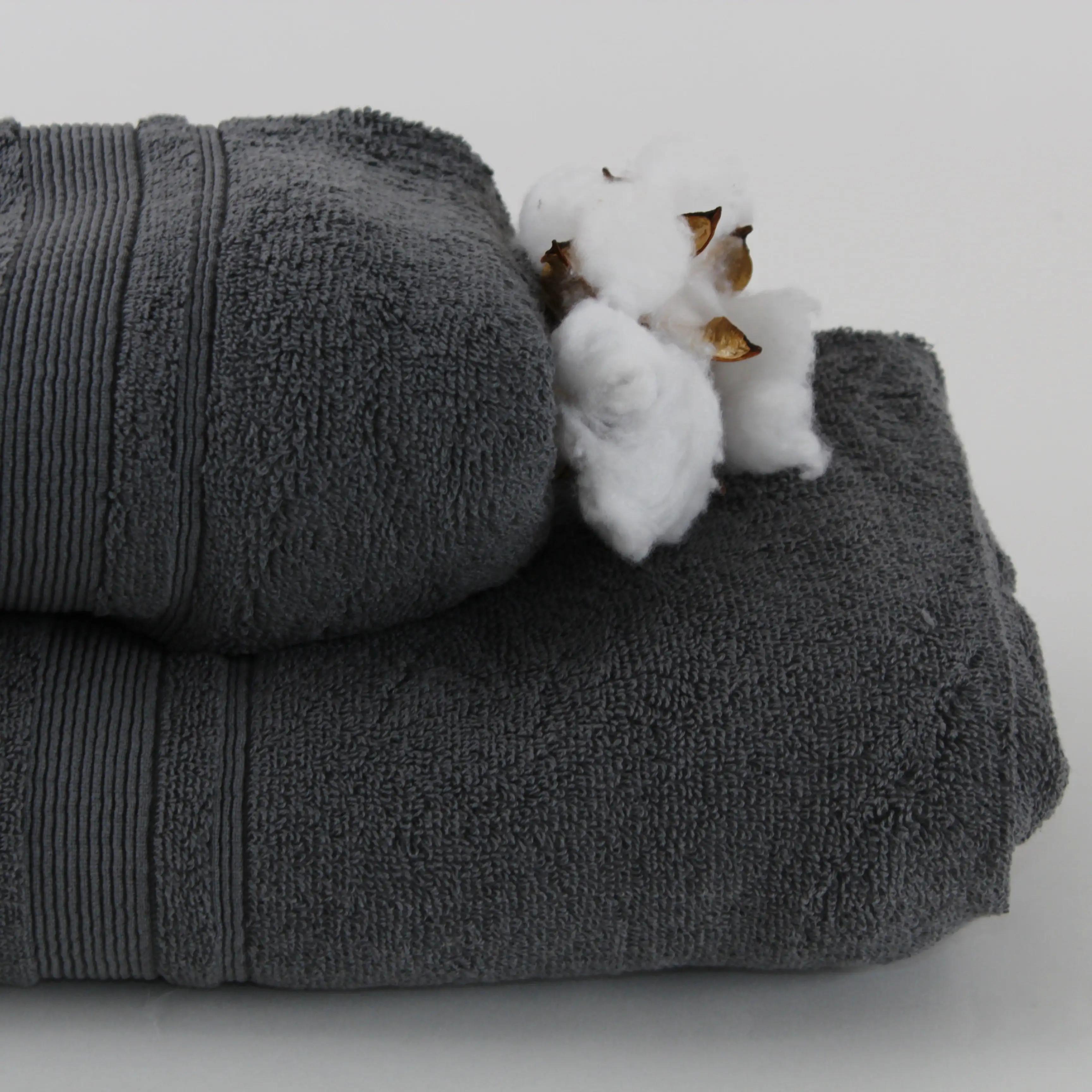 Towel "Fancy" Dark grey, 70x140 - Photo 2