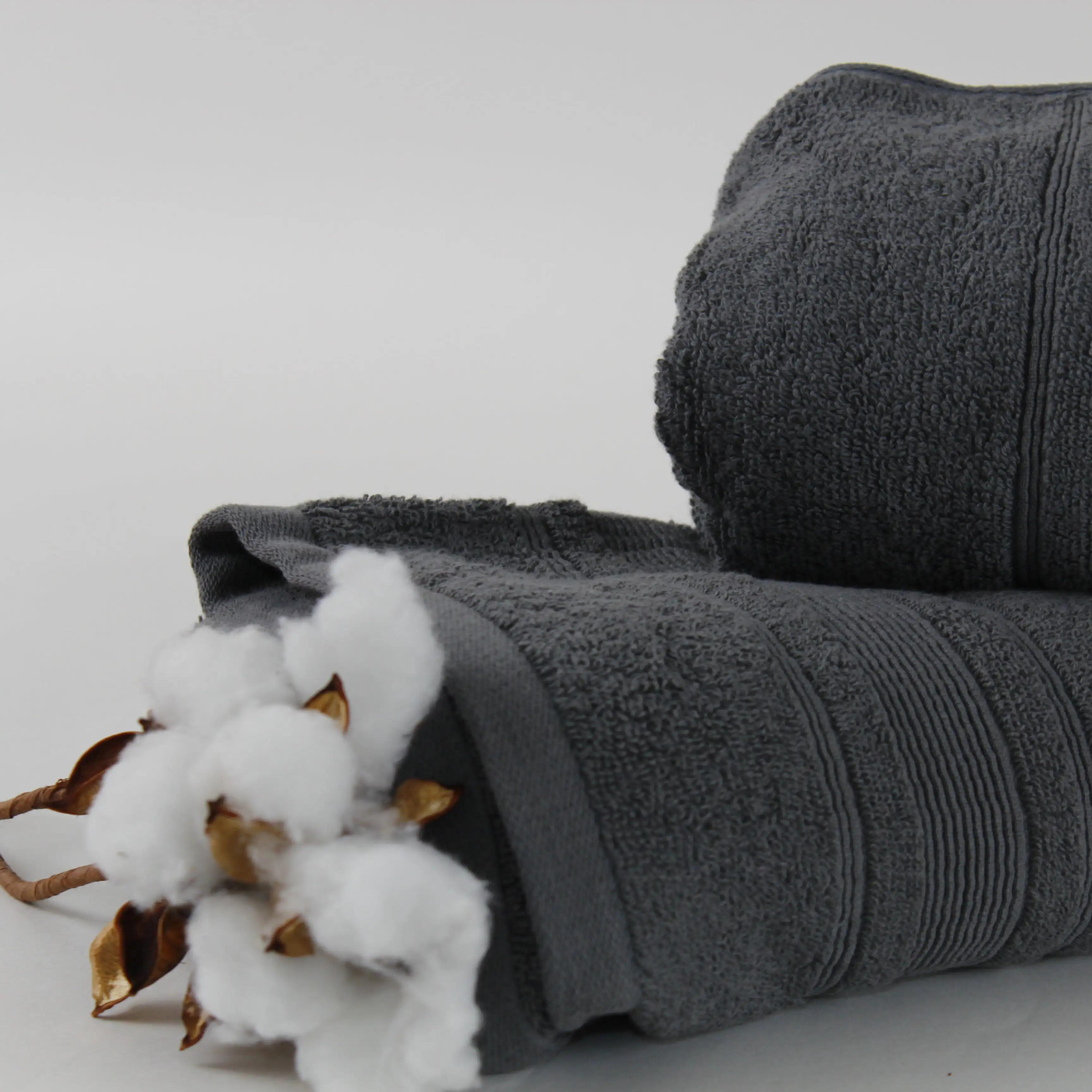Towel "Fancy" Dark grey, 70x140 - Photo 4