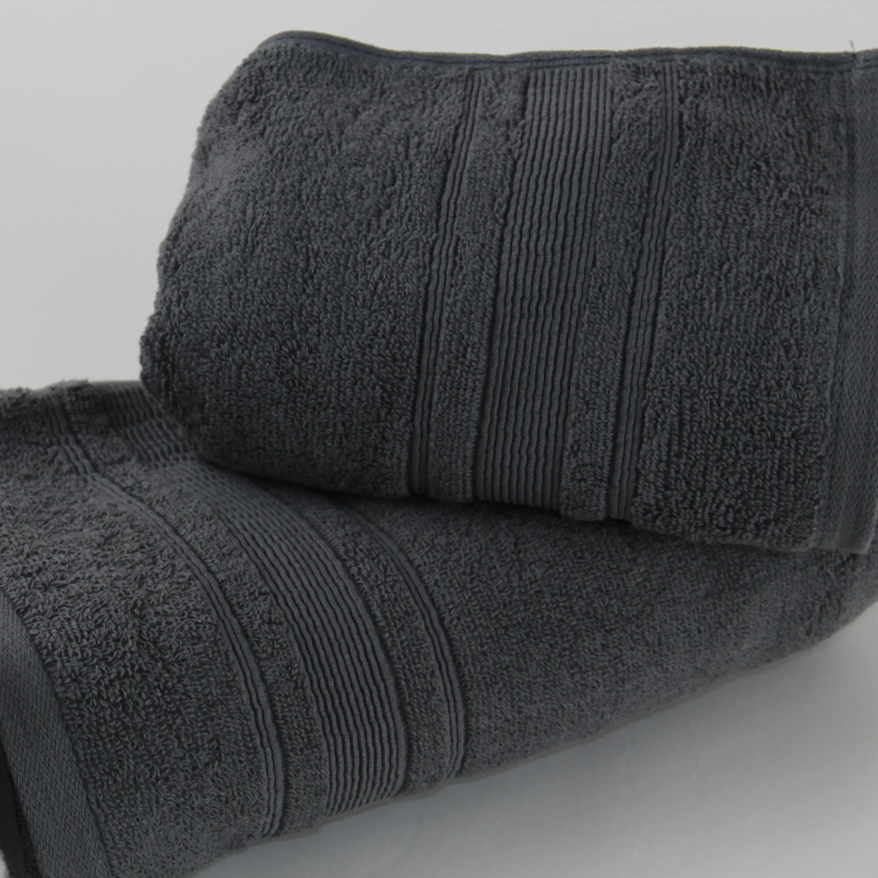 Towel "Fancy" Dark grey, 70x140 - Photo 5