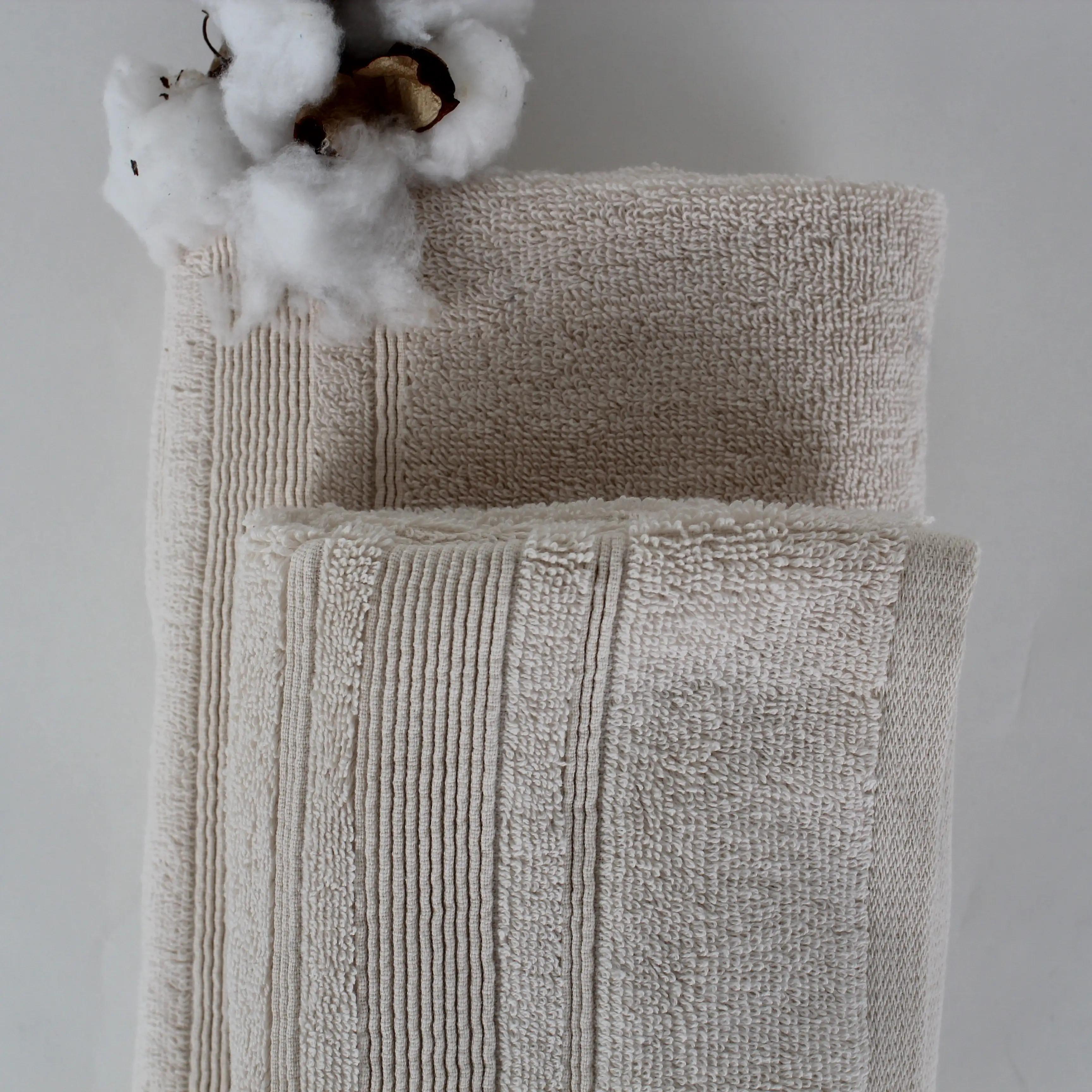 Towel "Fancy" Light latte, 70x140 - Photo 3