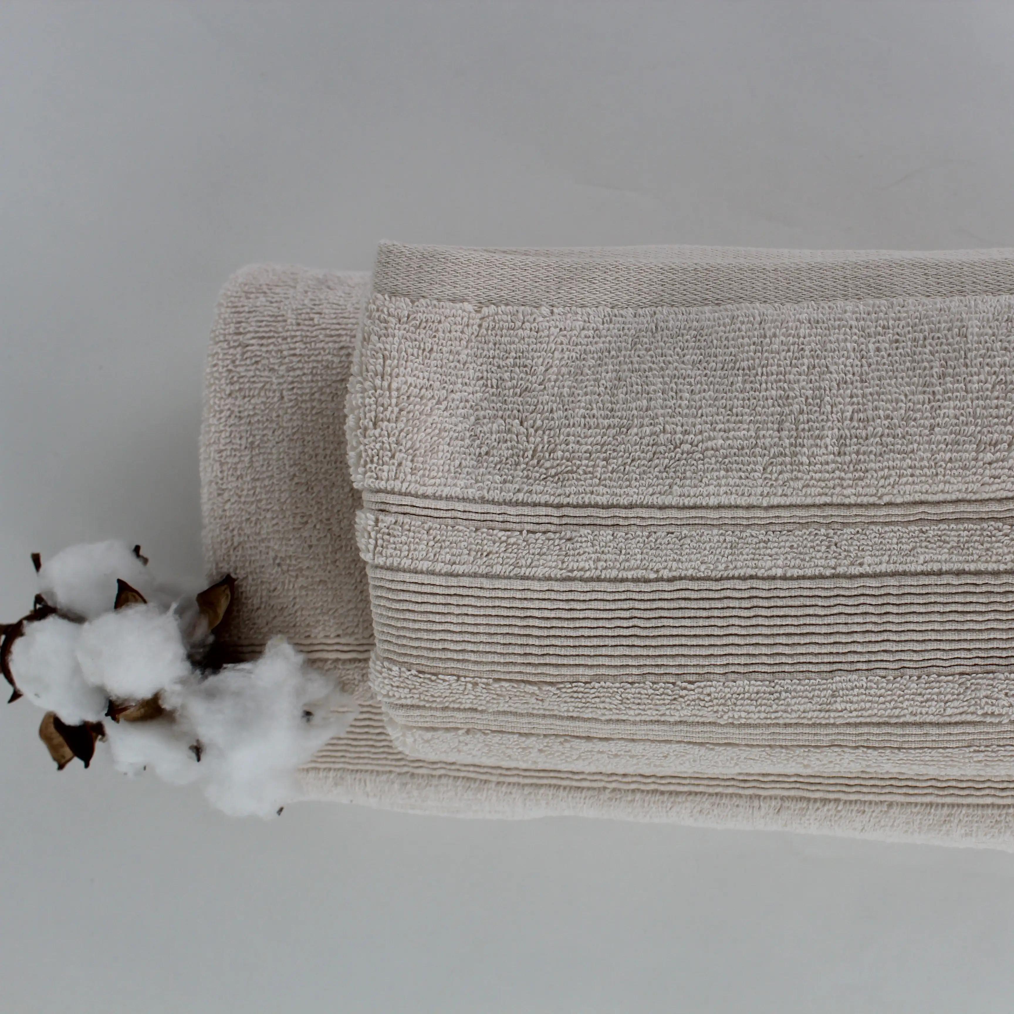 Towel "Fancy" Light latte, 70x140 - Photo 4