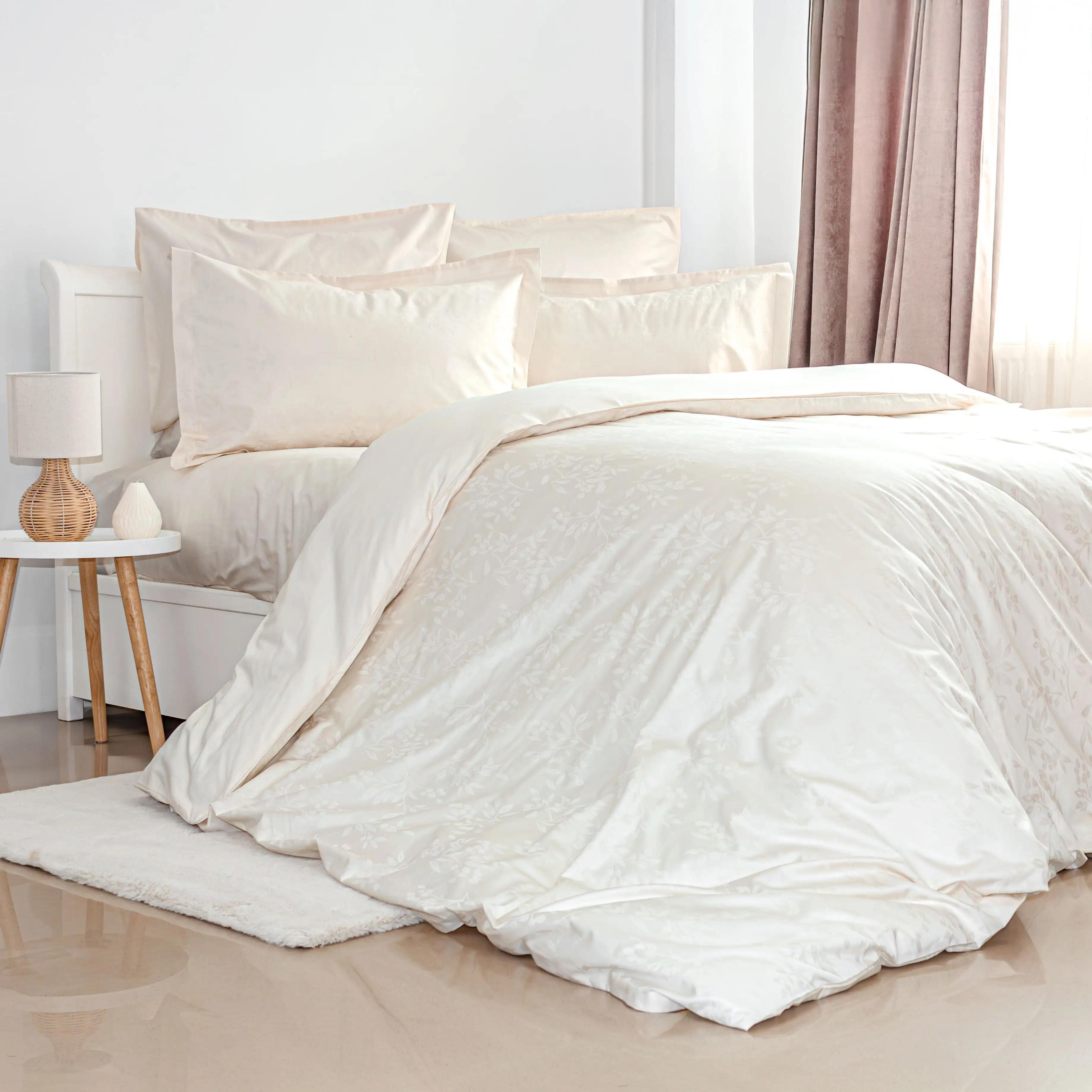 Комплект постільної білизни ТЕП "Grace Jacquard" Milky