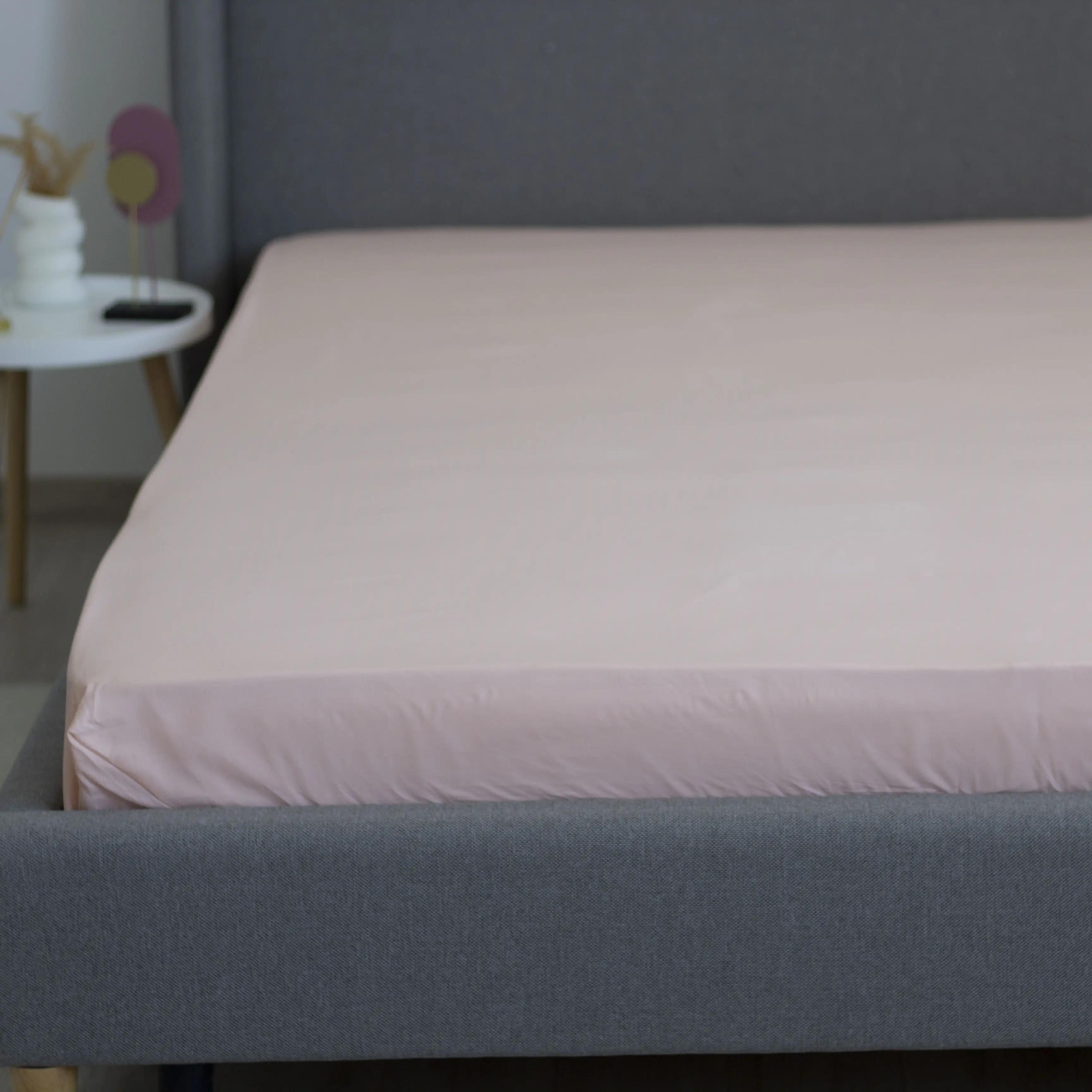 Простынь "ВДОХНОВЕНИЕ" с резинкой Nude, 180x200 - Фото 2