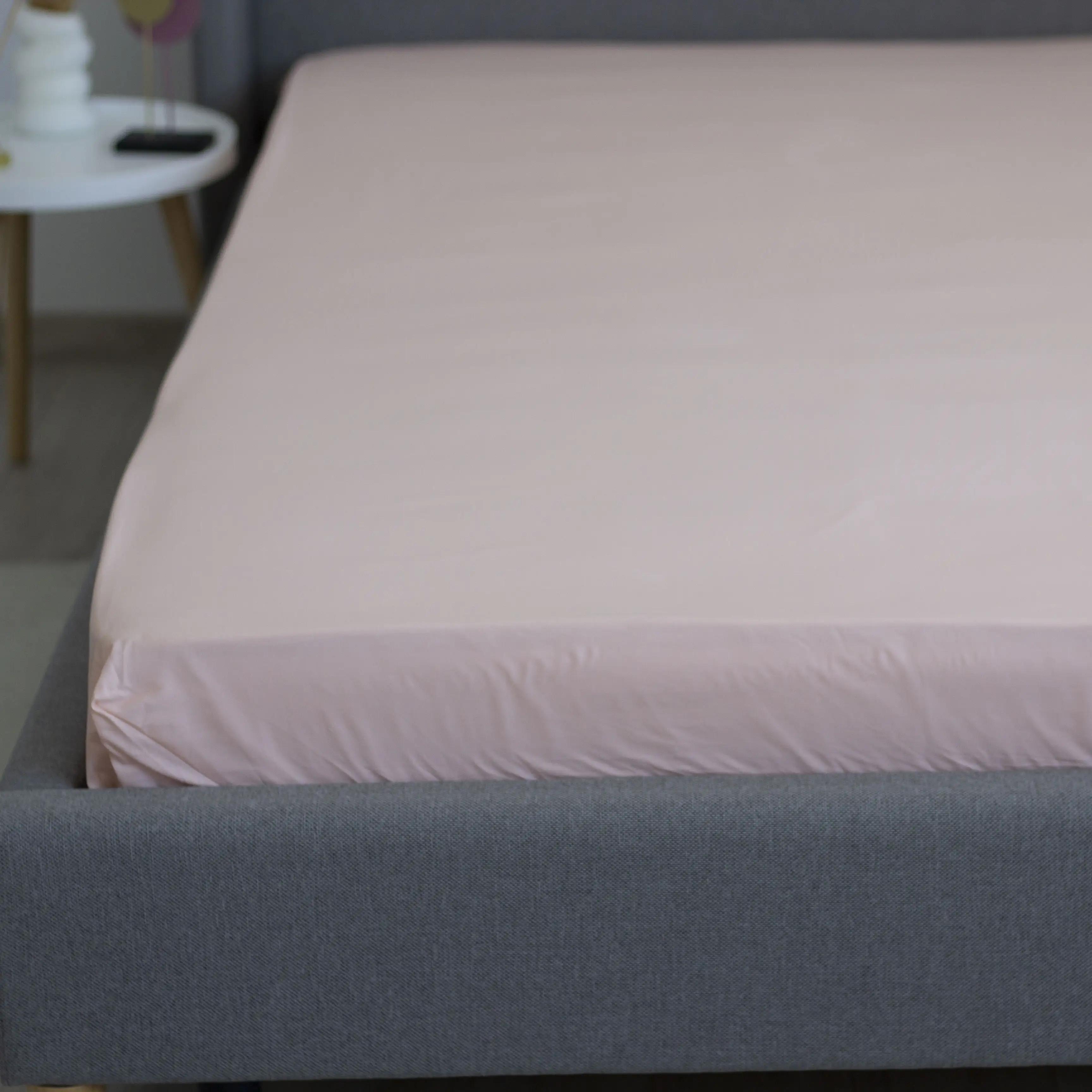 Простынь "ВДОХНОВЕНИЕ" с резинкой Nude, 180x200 - Фото 3