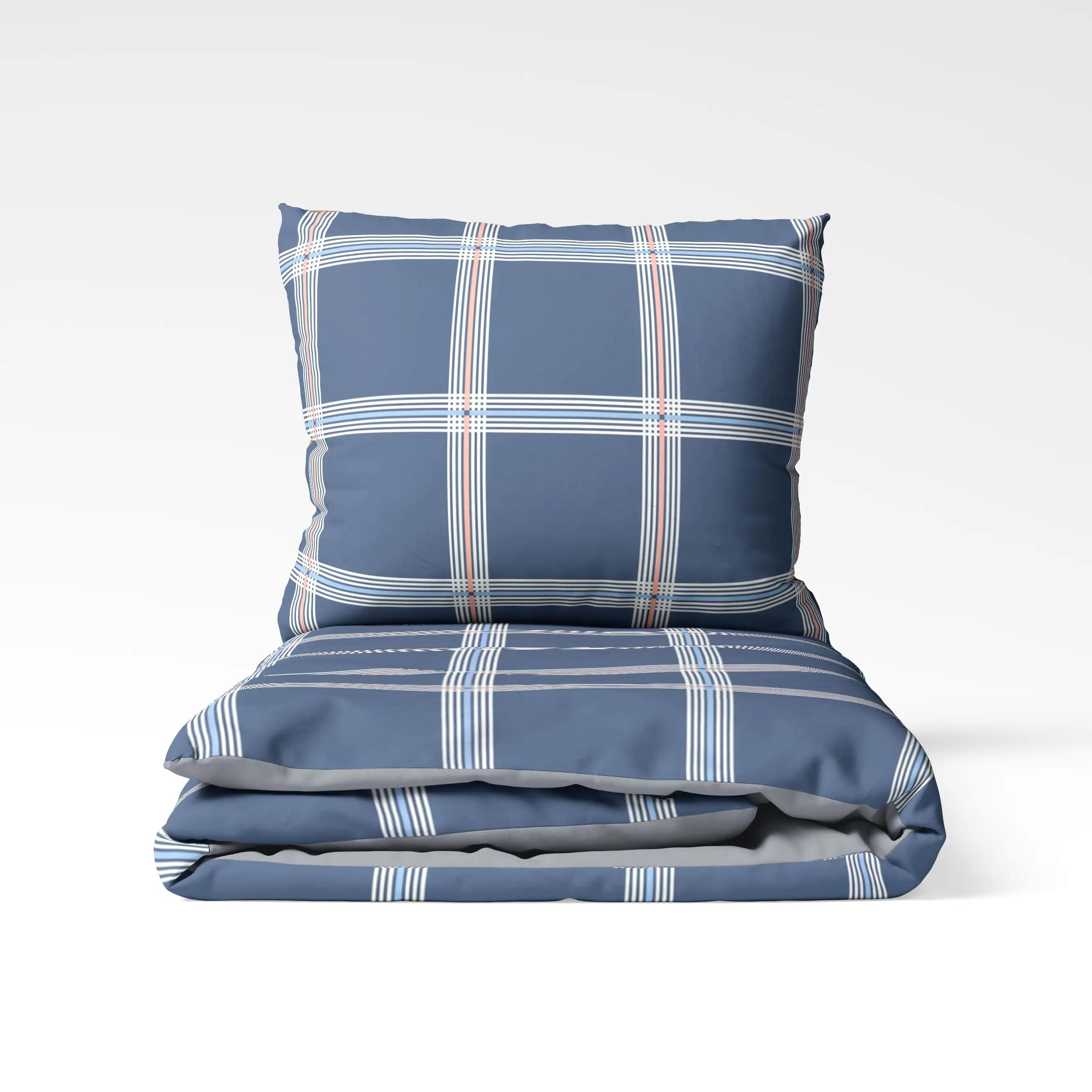 Комплект постельного белья ТЕП "Happy Sleep" Ocean Plaid, евро