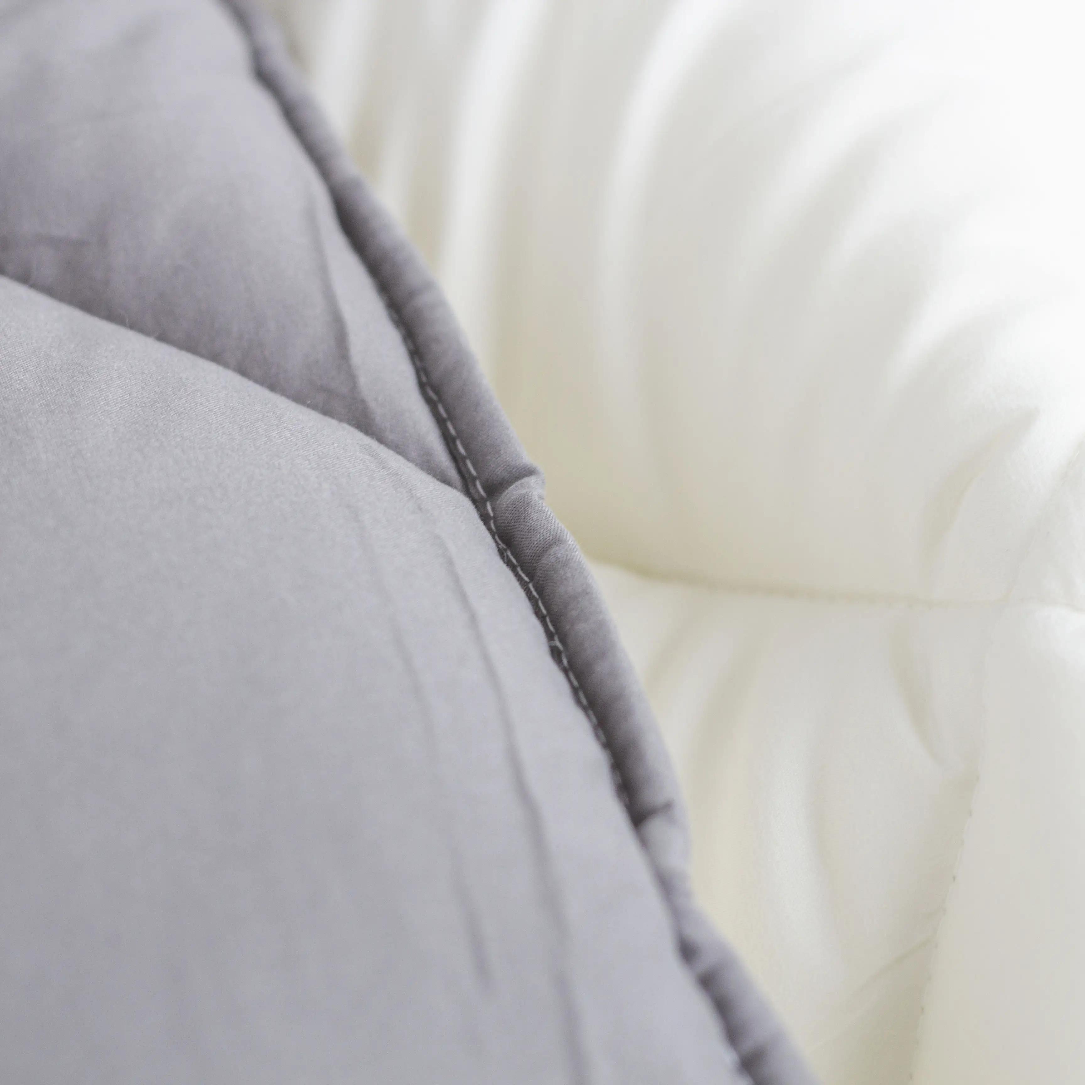 Quilt FRIENDLY "ALASKA" Dark grey/milky, 150x205 - Photo 5