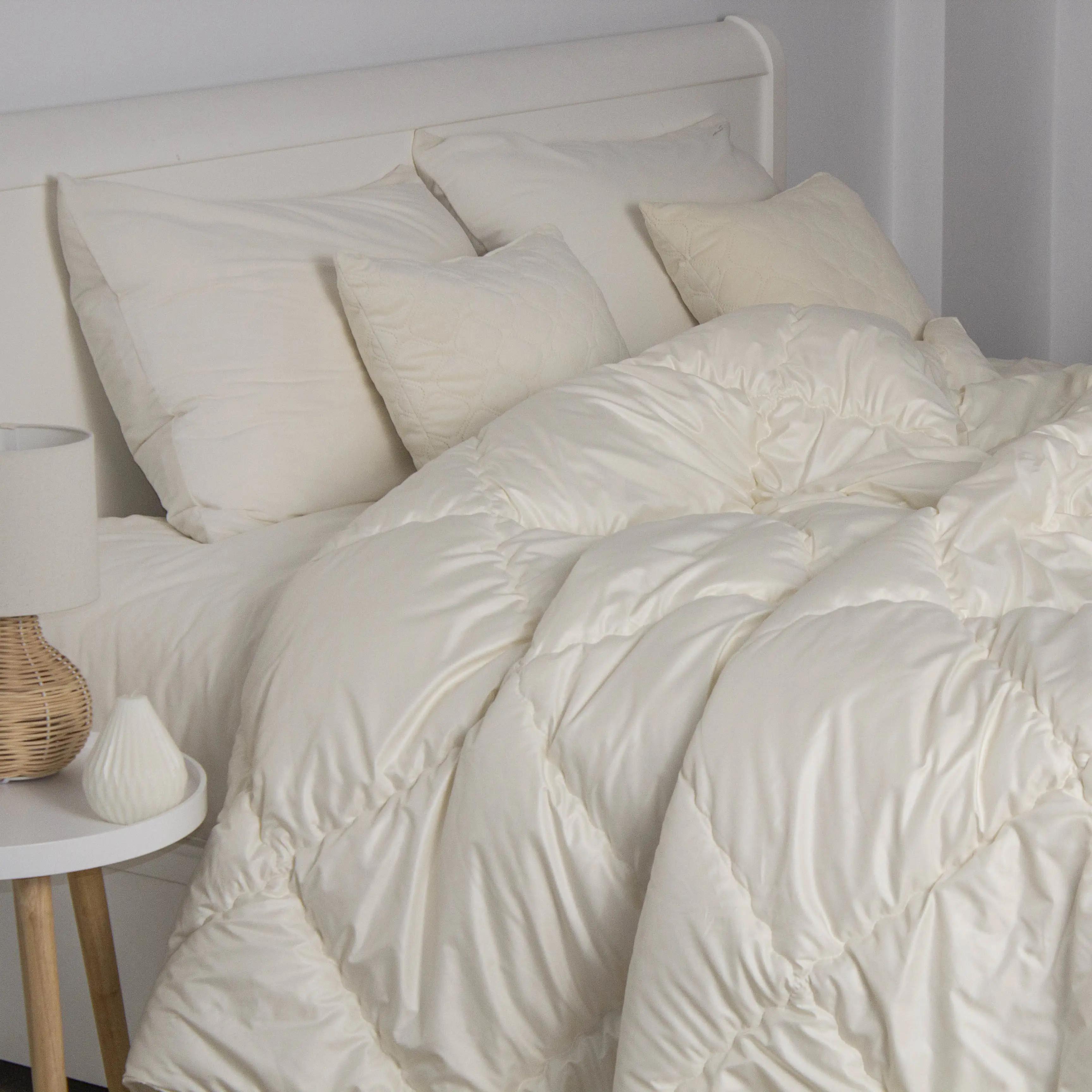 Ковдра Cloud Touch Wool молочна, 150x210 - Фото 2