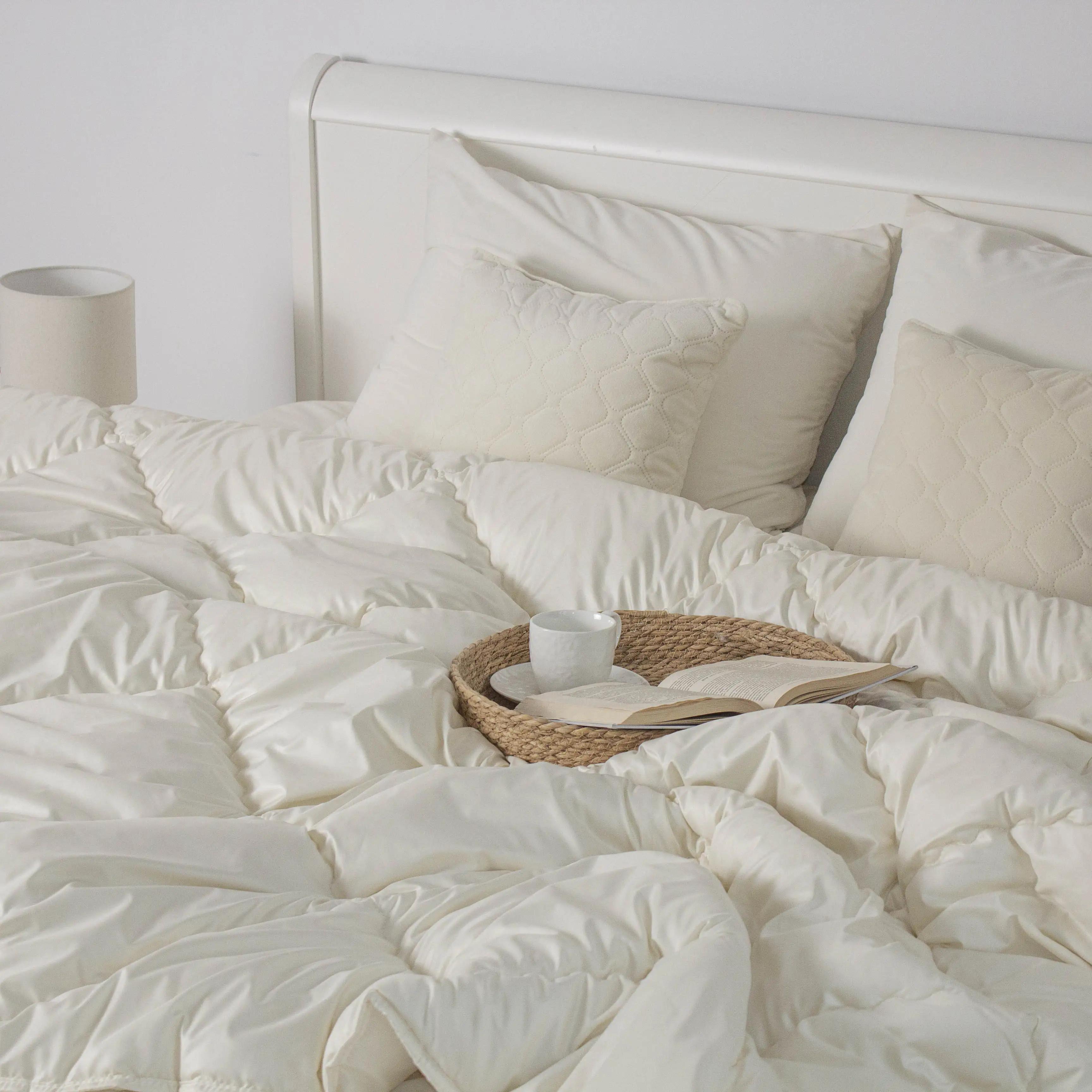 Ковдра Cloud Touch Wool молочна, 150x210 - Фото 3