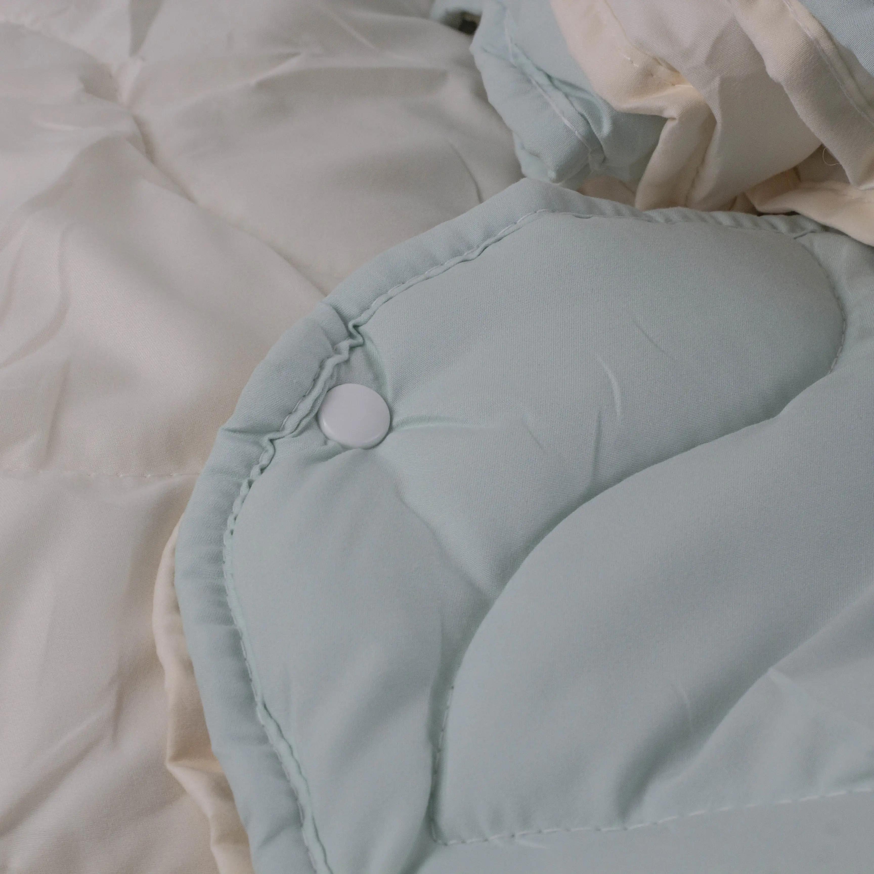 Одеяло Duo Season мятная/молочная, 150x210 - Фото 6