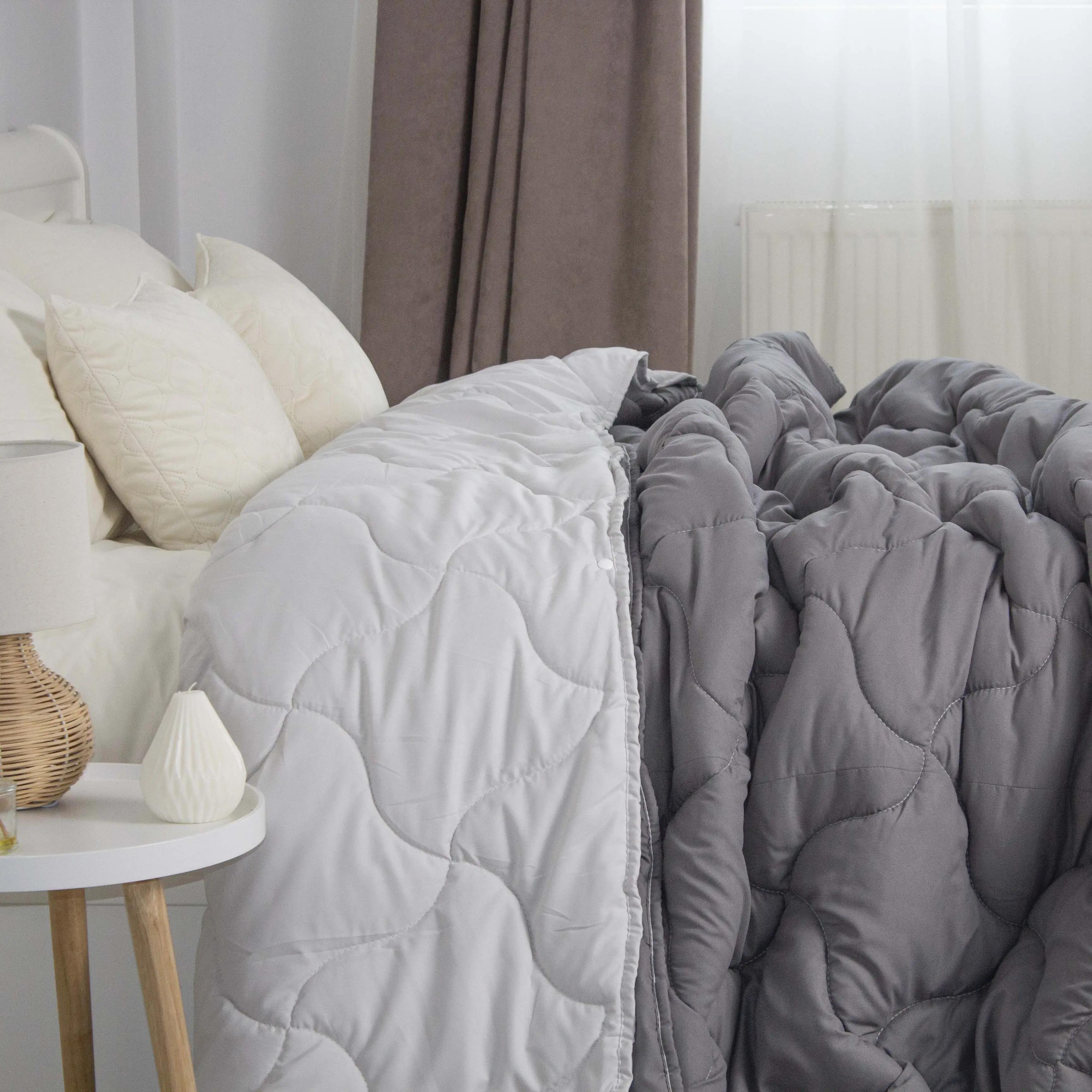 Blanket Duo Season dark grey/light grey, 150x210 - Photo 3