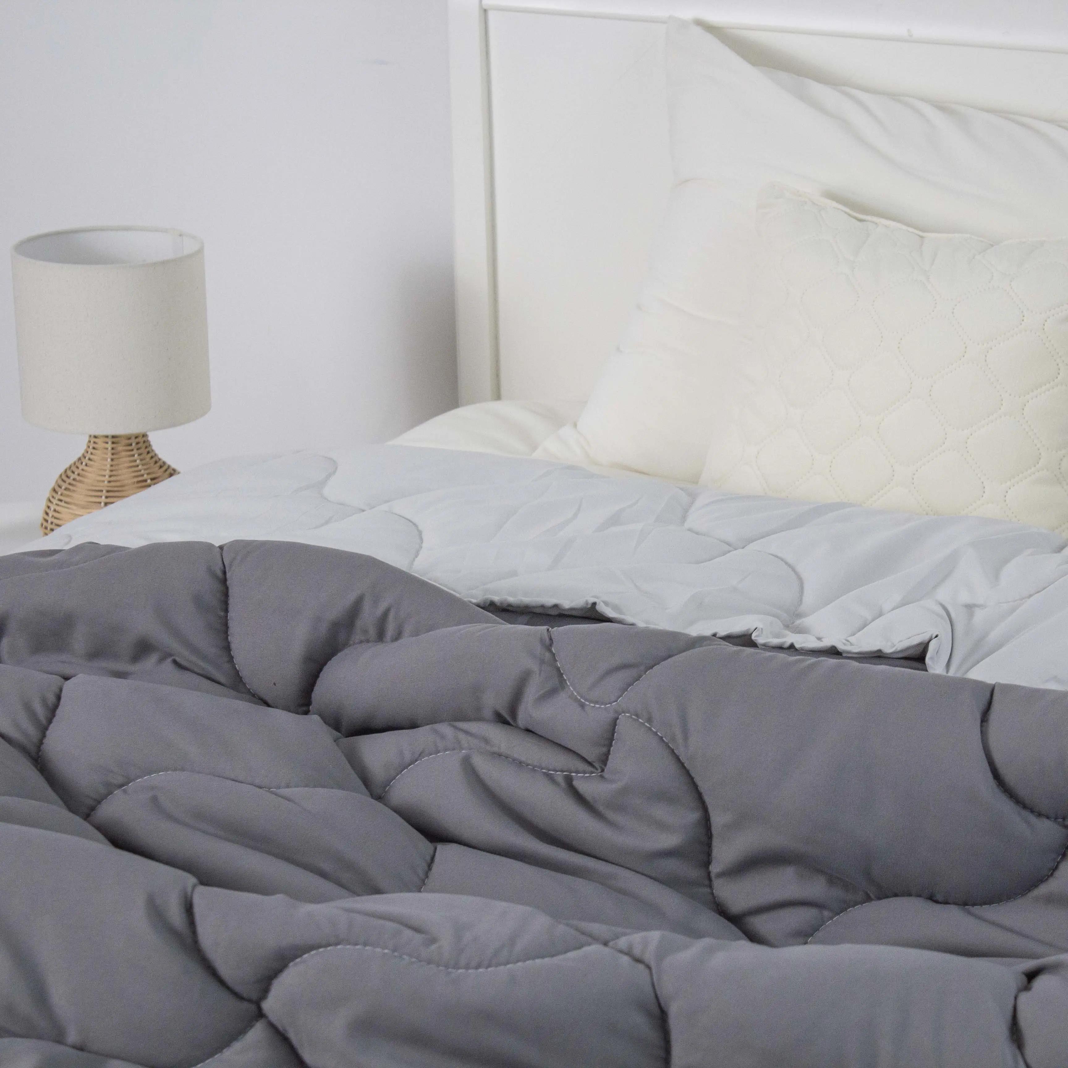 Blanket Duo Season dark grey/light grey, 150x210 - Photo 5