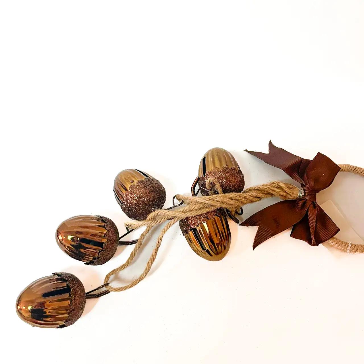 Decorative hanging decoration ‘Autumn Spirit’, 10×9×39 cm, metal, brown