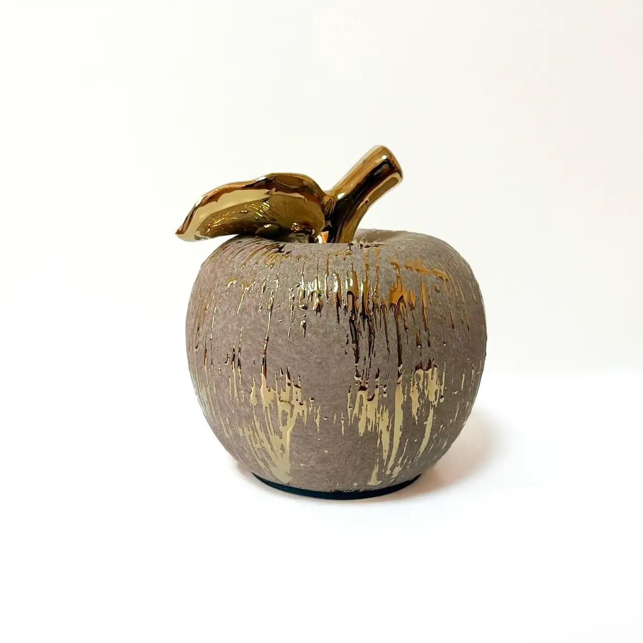 Decorative figurine ‘Apple Shine’, ceramic, 11.5x11.5x13