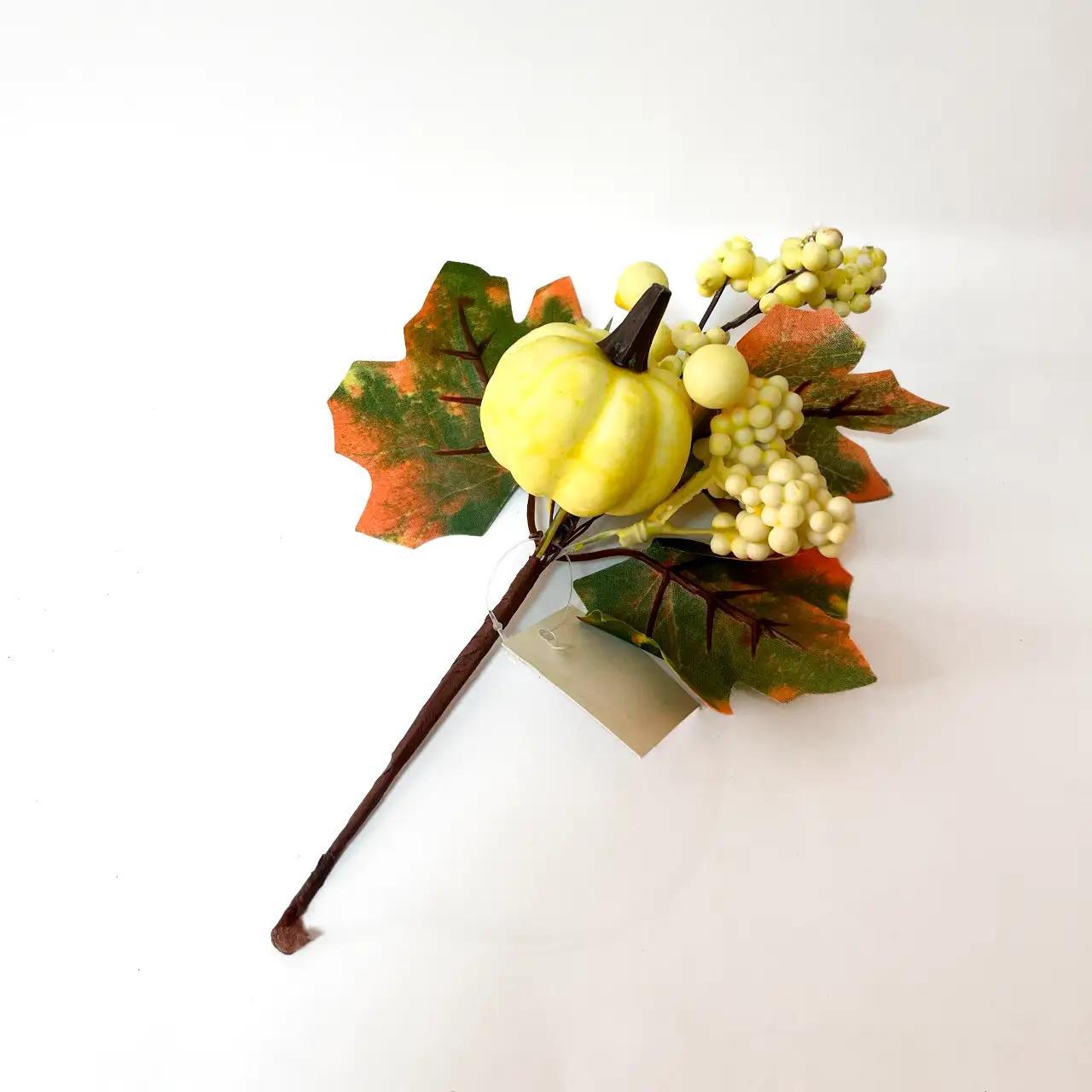 Decorative figurine ‘Autumn Light’, 20 cm, cream