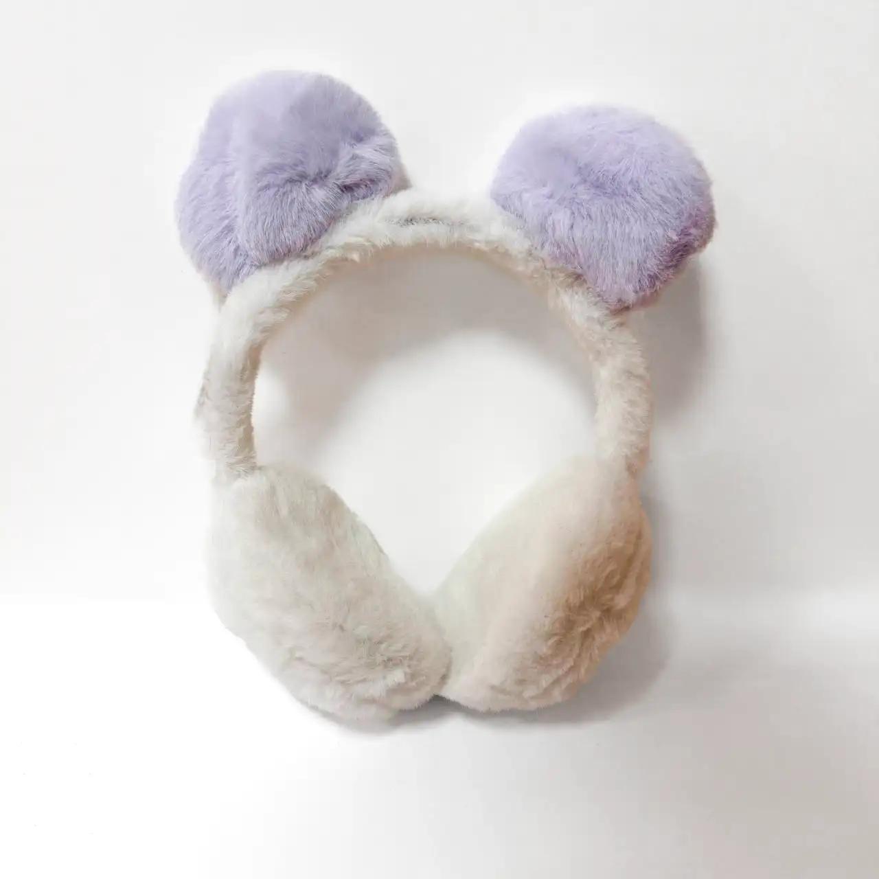 Children's headphones TEP Warm Bear white