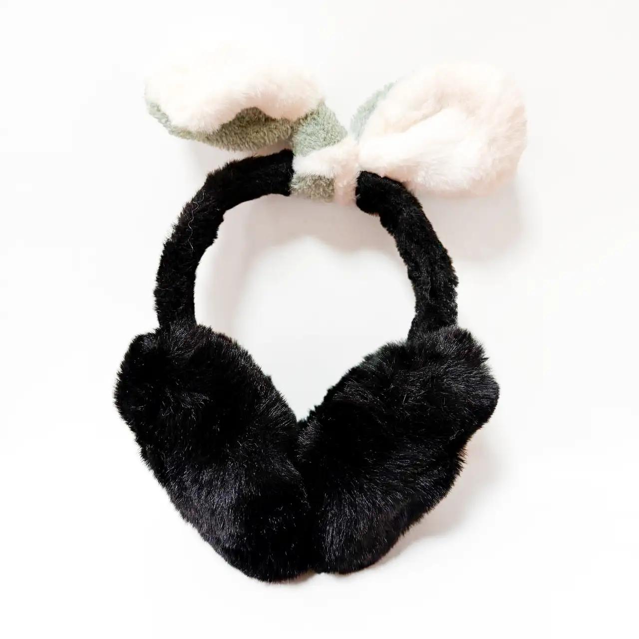 Children's headphones TEP Cozy Bunny black
