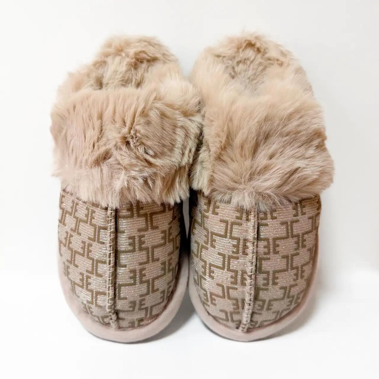 Comfort Line women's slippers, sizes 36–41, brown