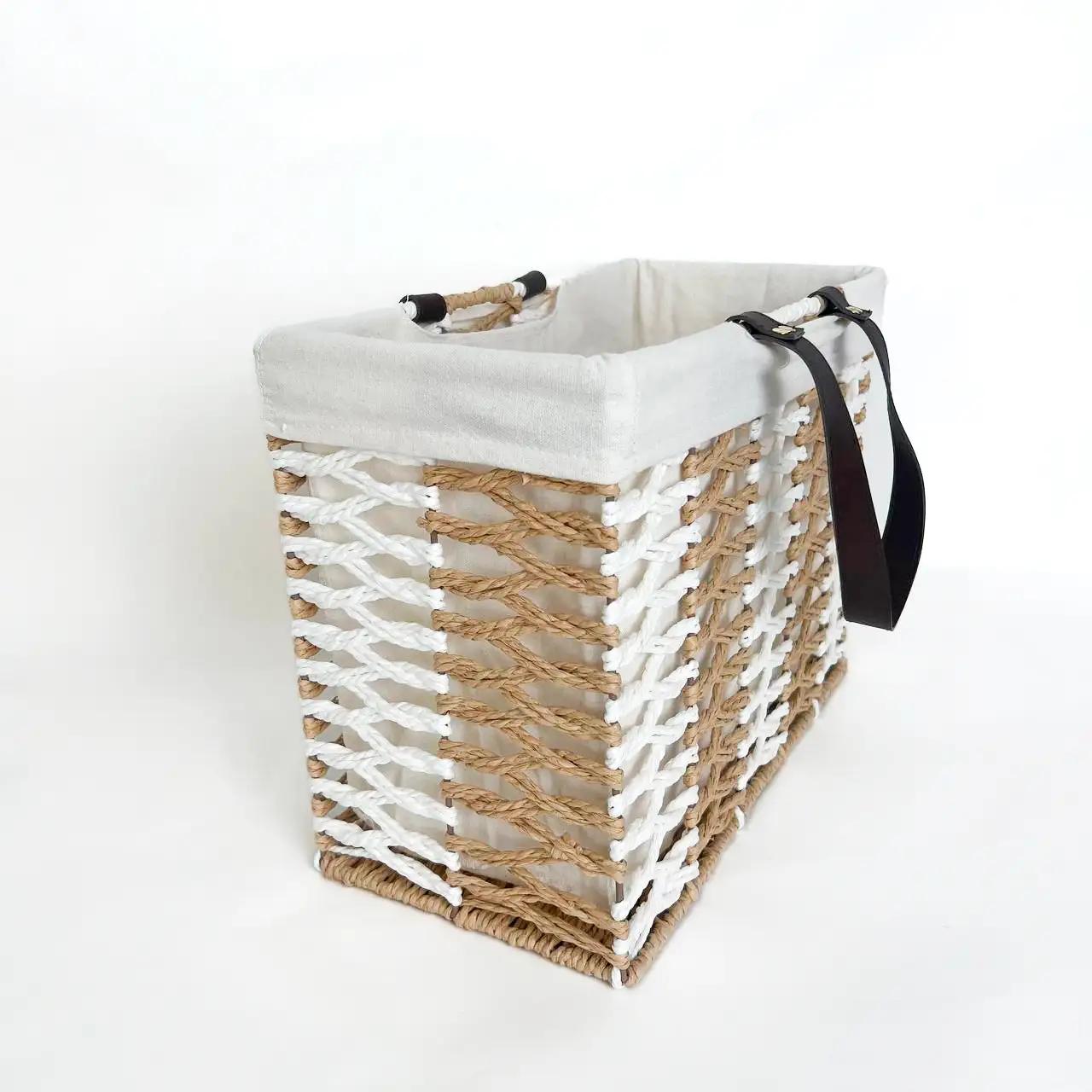 Комплект корзин для дома Cozy Home, 2 шт, кремовые - Фото 2