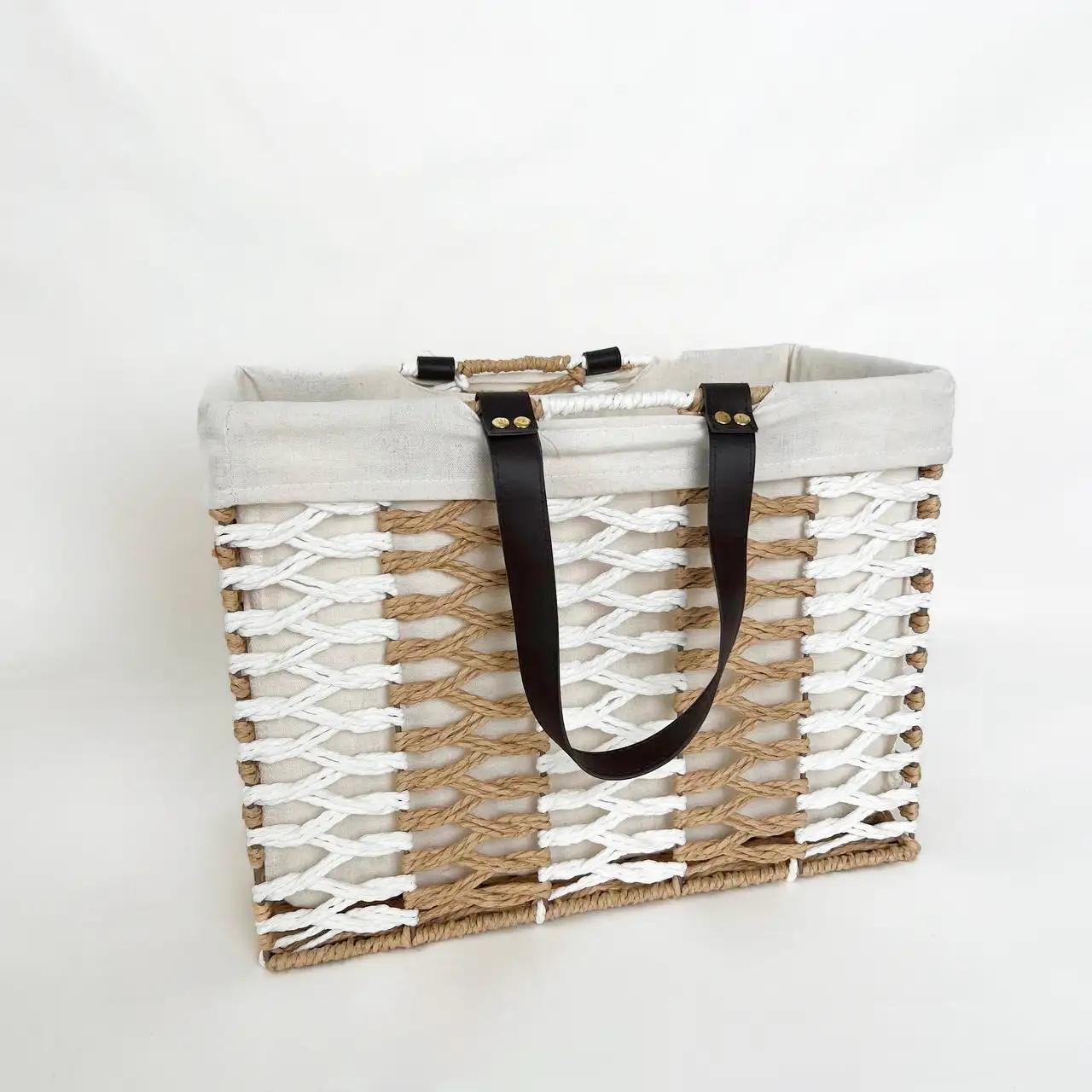 Cozy Home basket set, 2 pcs, cream - Photo 3