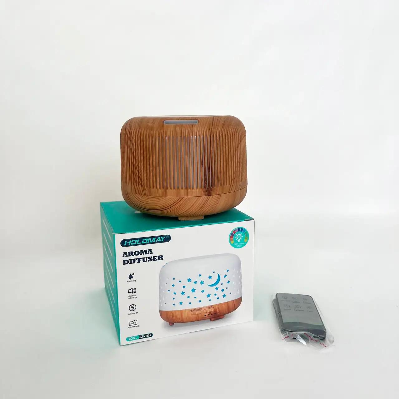 ‘Warm Light’ humidifier with backlight and remote control