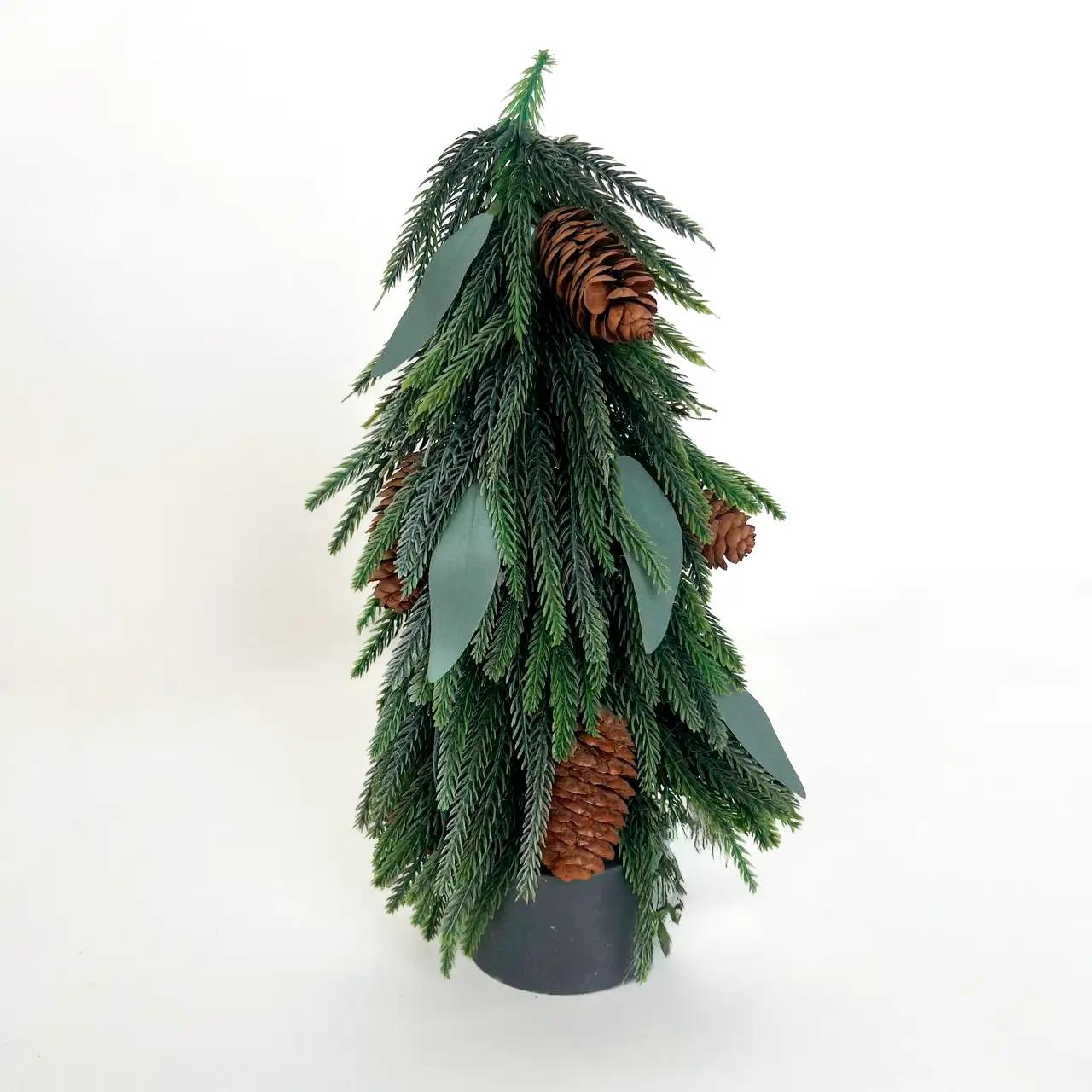 Decorative figurine ‘Pine Touch’, 28 cm, green