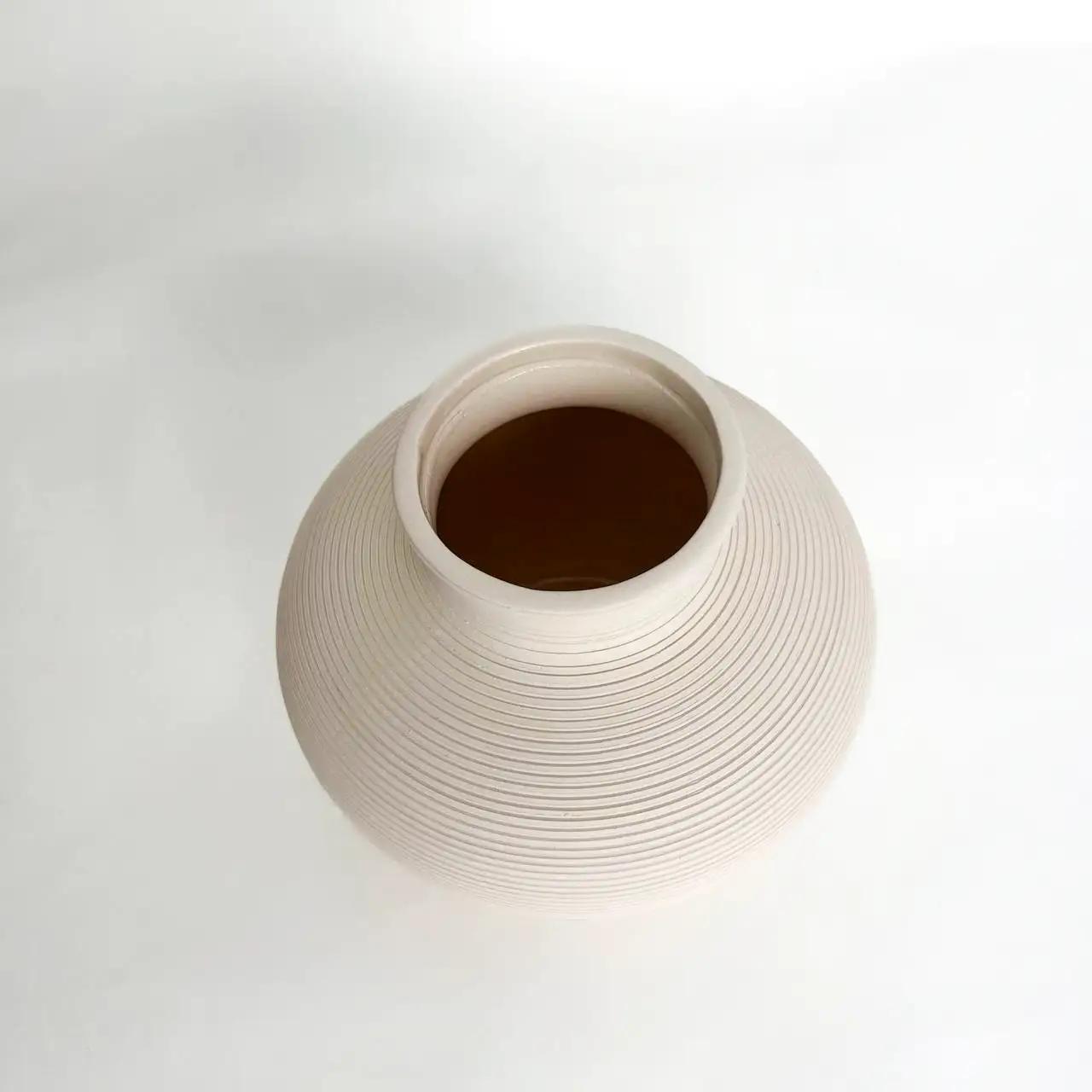 Ваза «Home Spirit», 19,5 см, керамічна, кремова - Фото 2