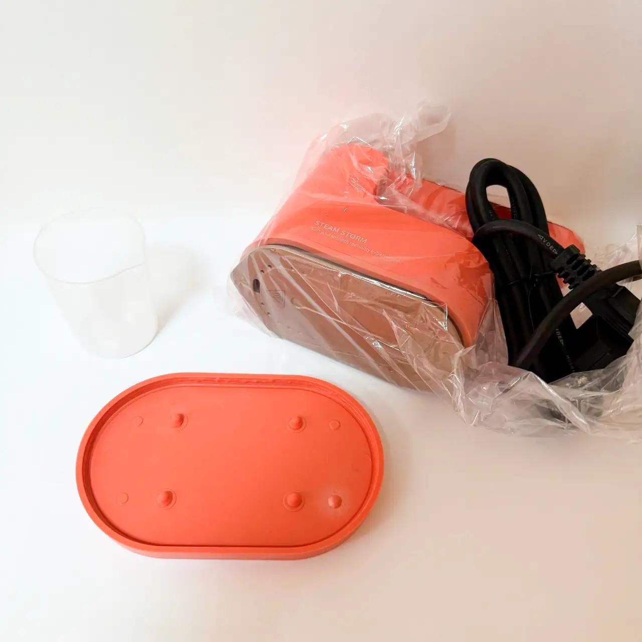 Warm Travel 1200 W travel steamer iron, orange, Decor - Photo 2