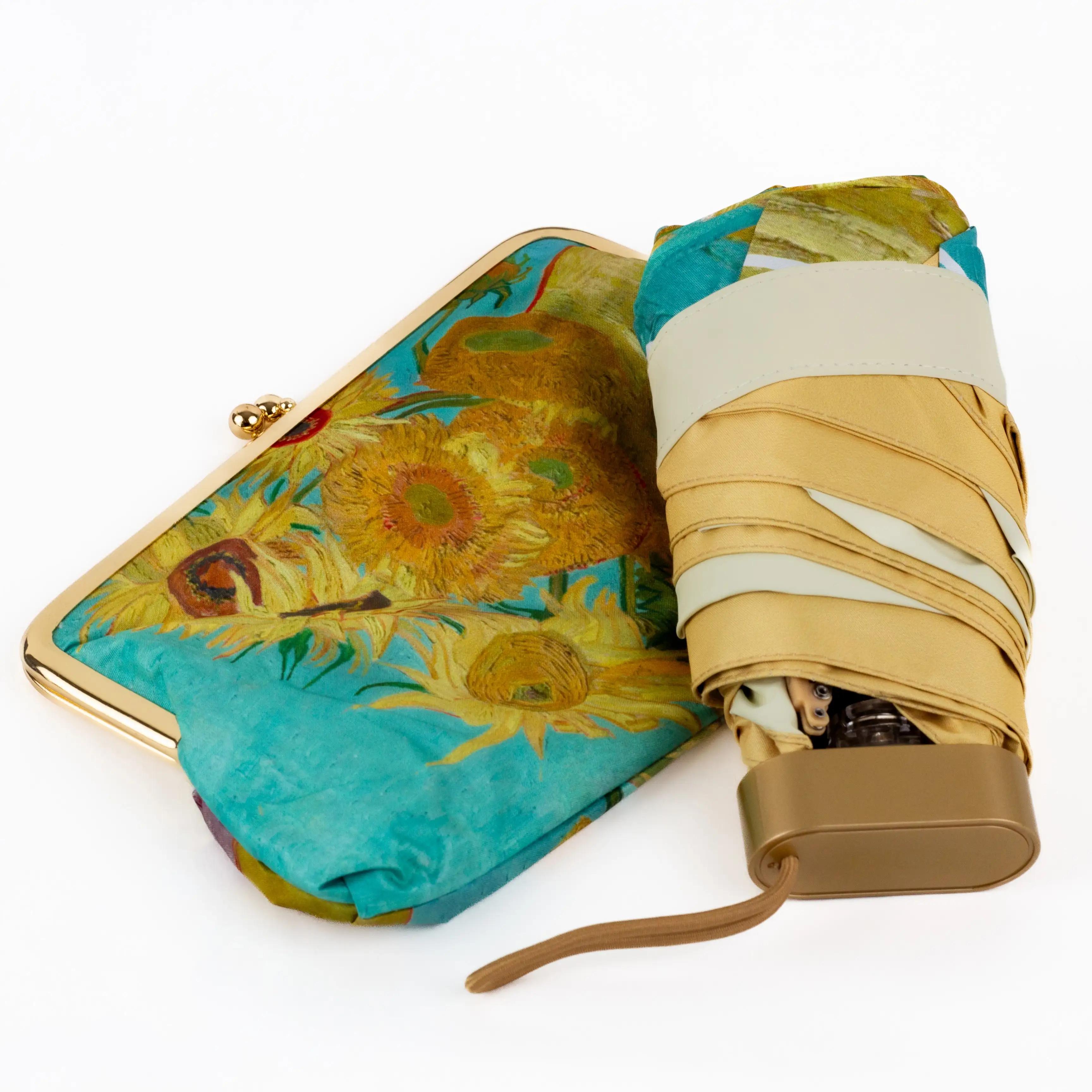 Парасоля механічна складна “Соняшники” — Umbrella Sun Precision - Фото 3