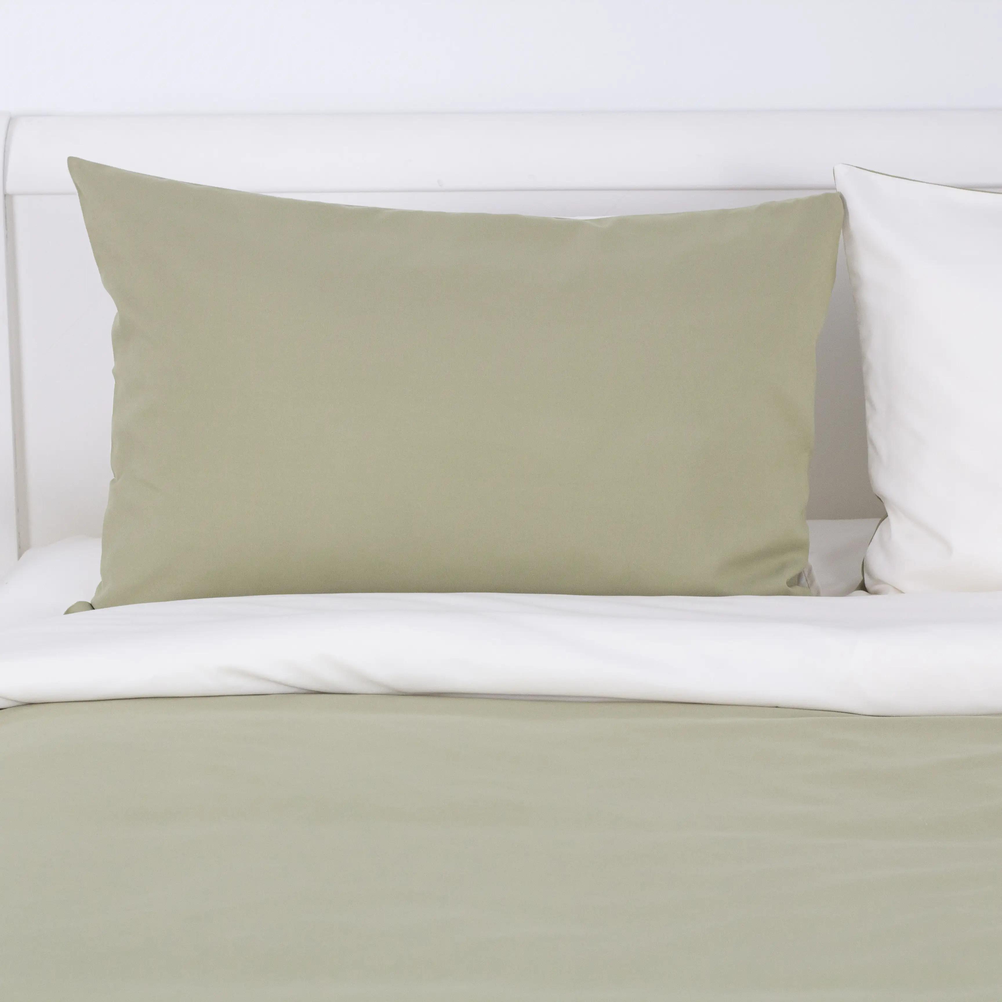 Комплект постільної білизни Melluna Touch Olive, полуторна - Фото 3