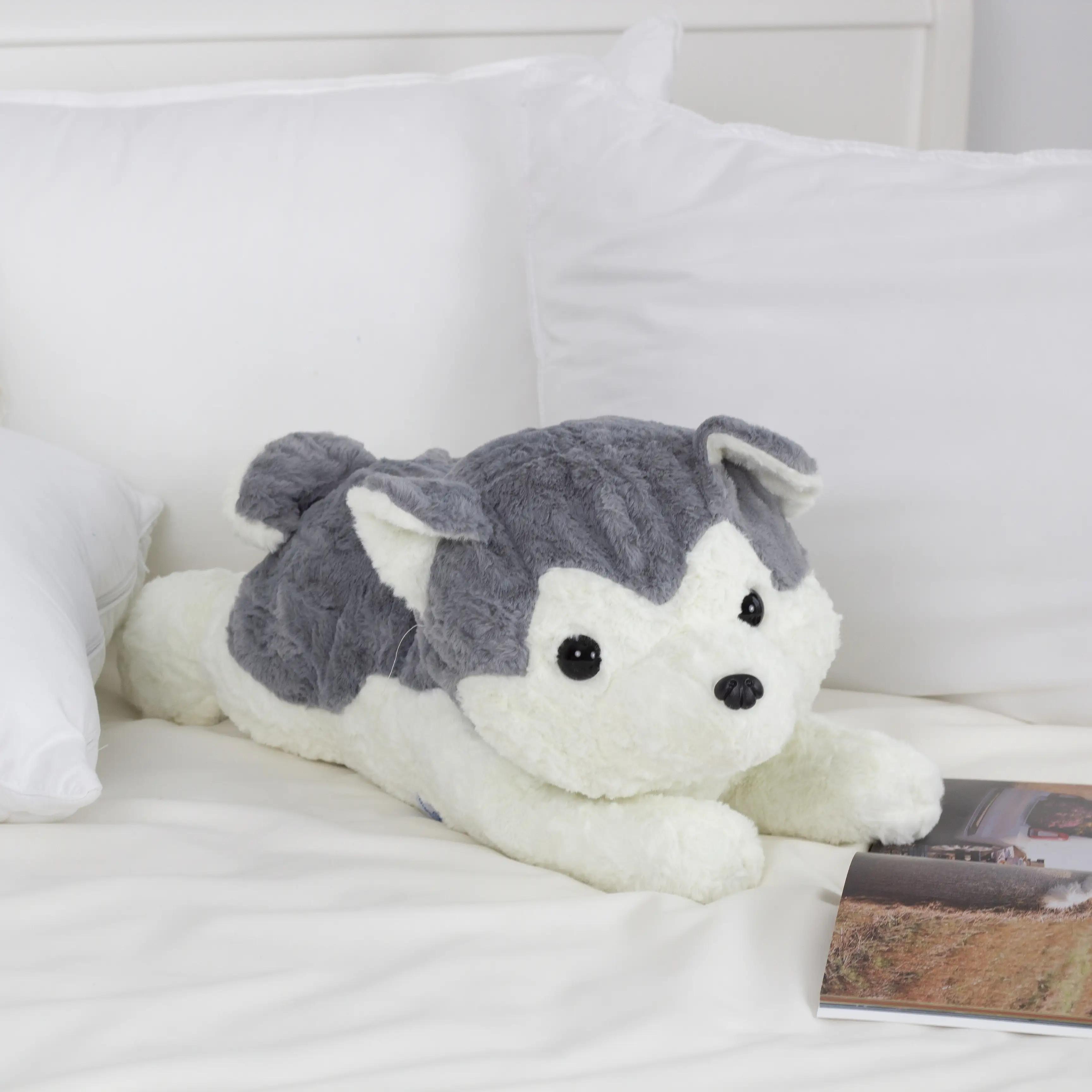 Husky toy pillow with blanket — Practical Husky Comfort Set - Photo 2