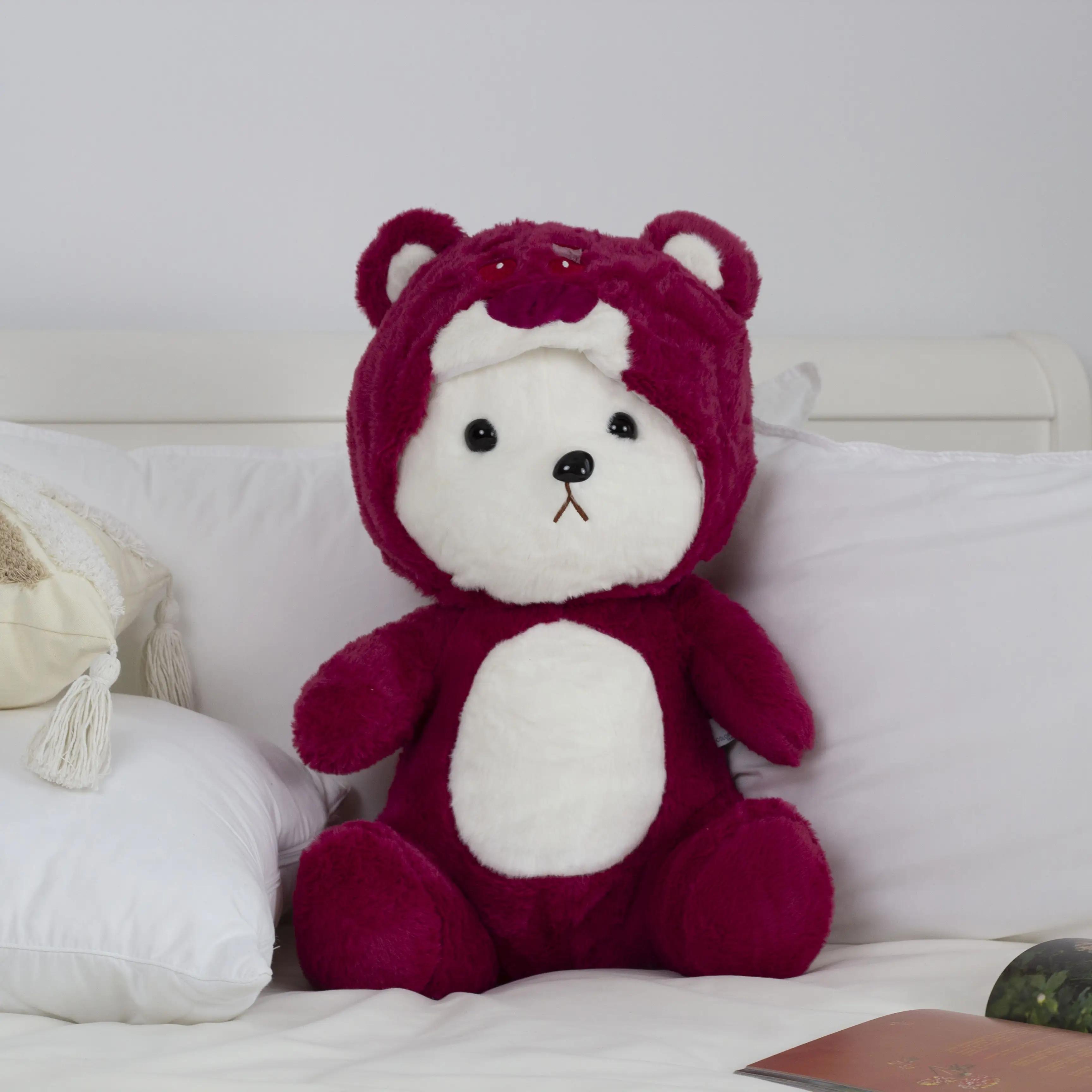 Мягкая игрушка Медвежонок Тедди в костюме Лотсо с пледом — Lotso Teddy Functional Warm Set - Фото 2